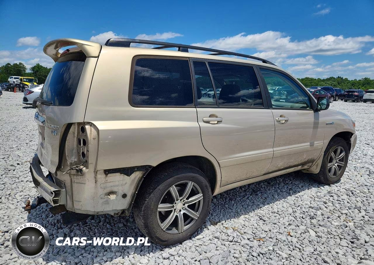 2007 Toyota Highlander Hybrid VIN:JTEEW21A870044504 - 3