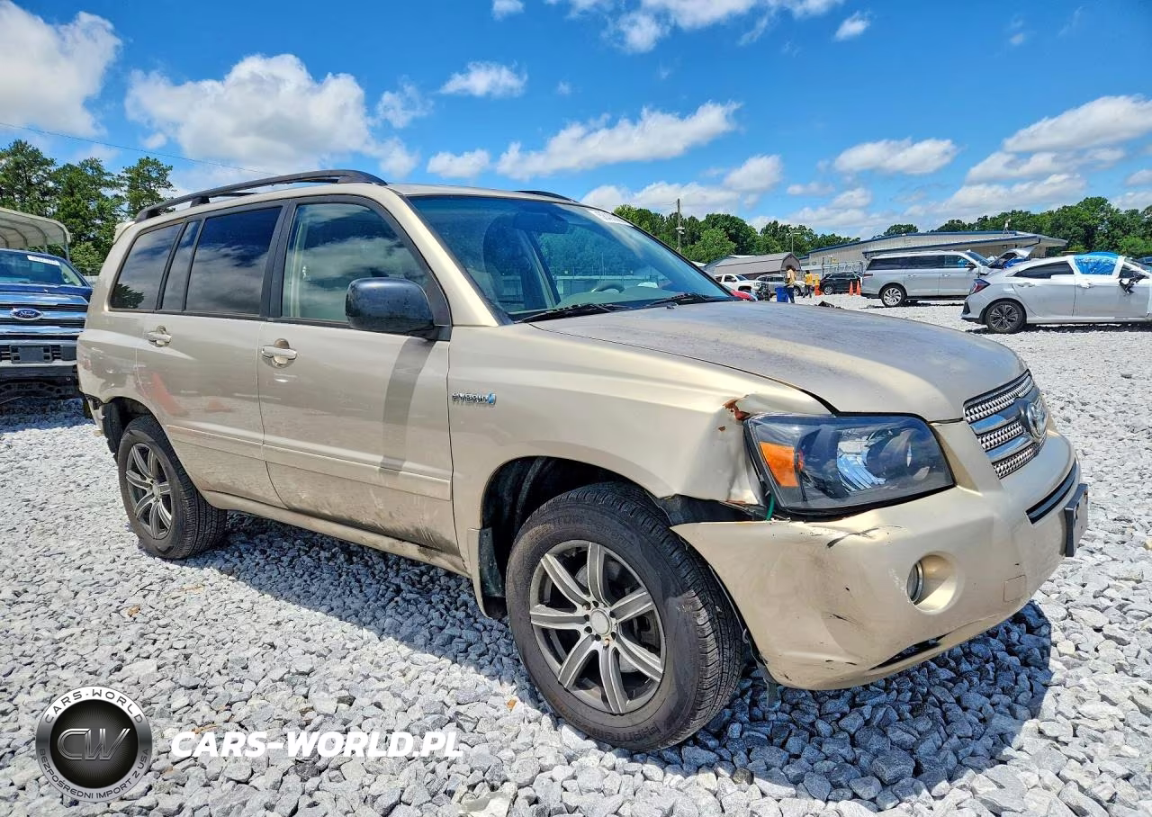 2007 Toyota Highlander Hybrid VIN:JTEEW21A870044504 - 4