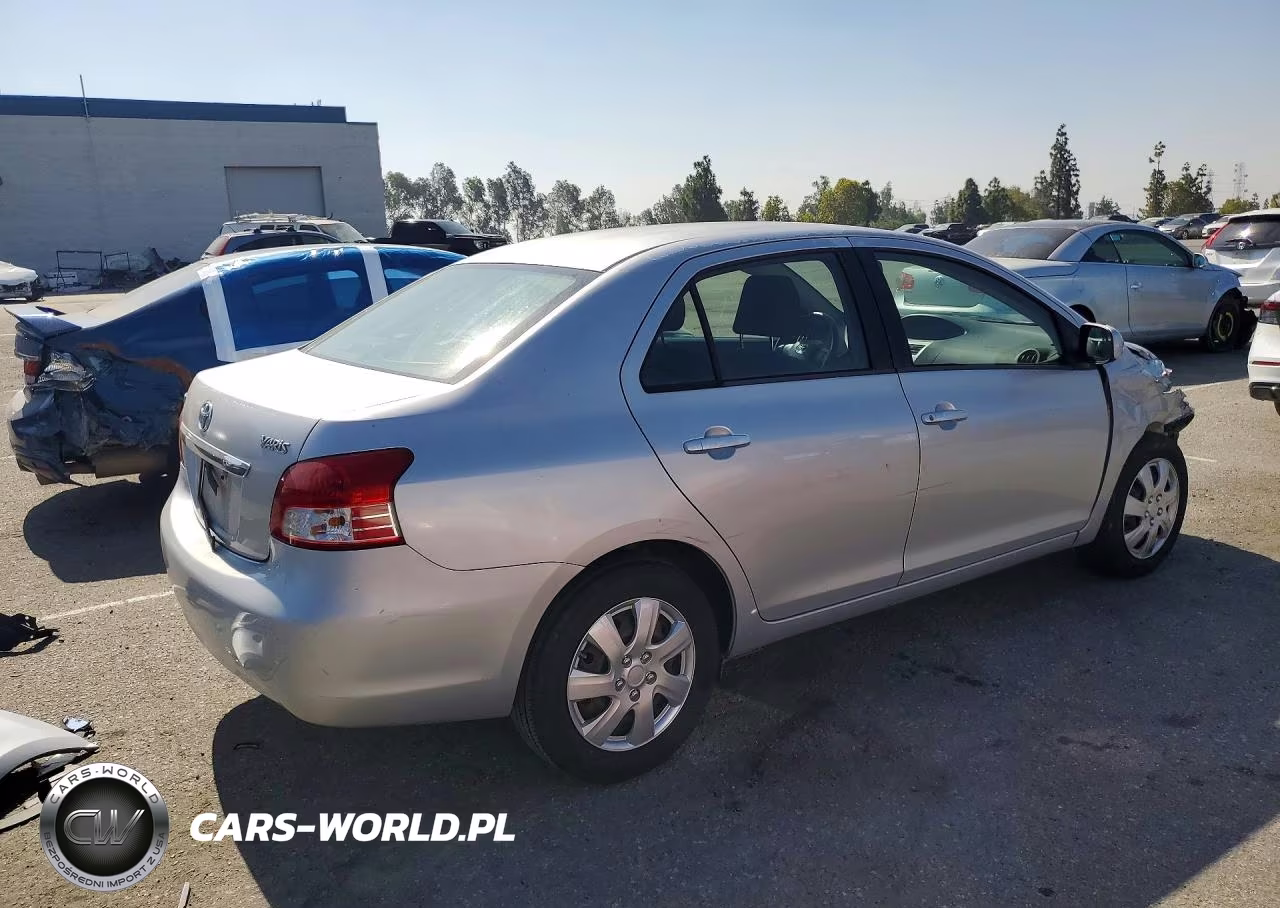 2009 Toyota Yaris Base VIN:JTDBT903191325357 - 3