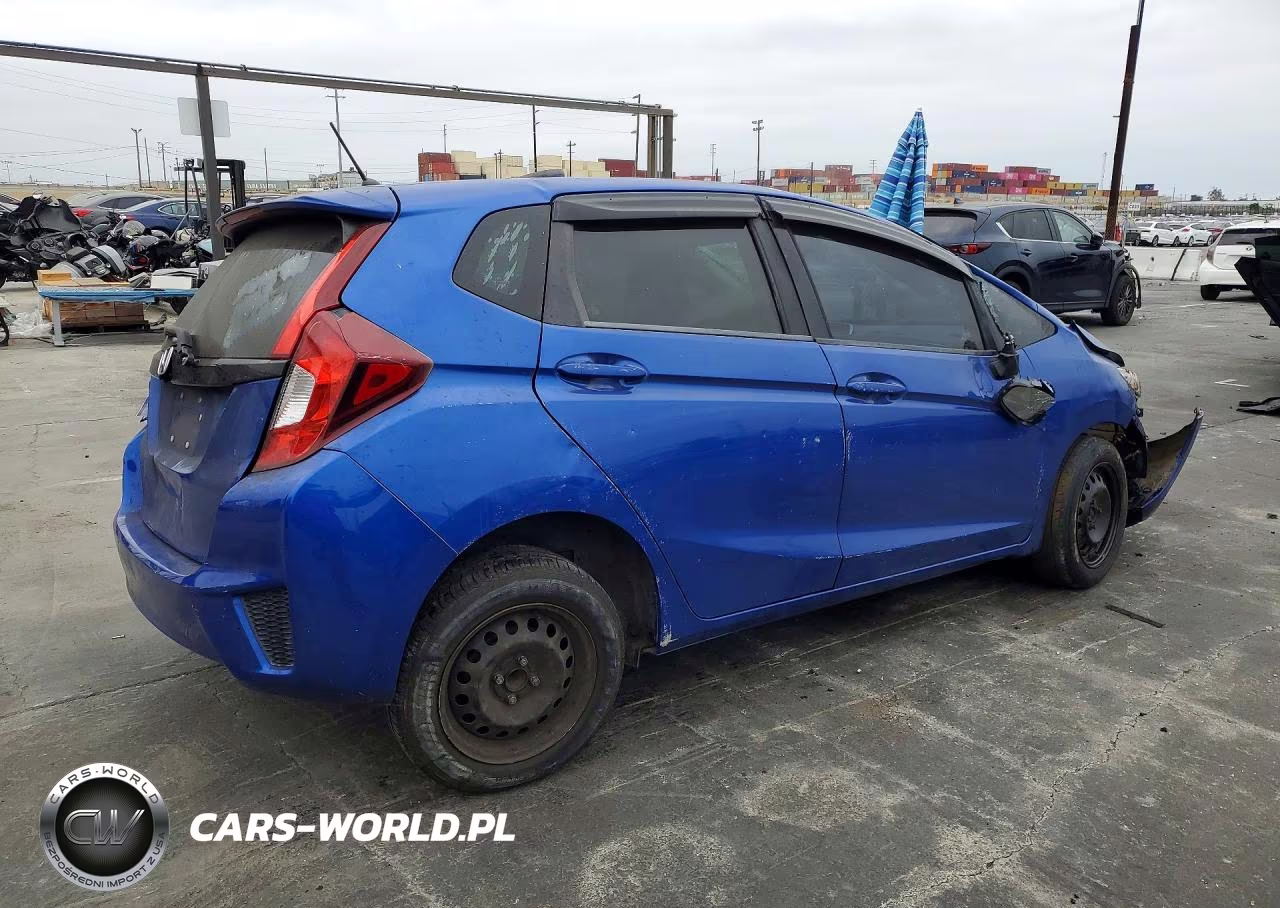 2015 Honda Fit Lx VIN:3HGGK5H51FM778367 - 3