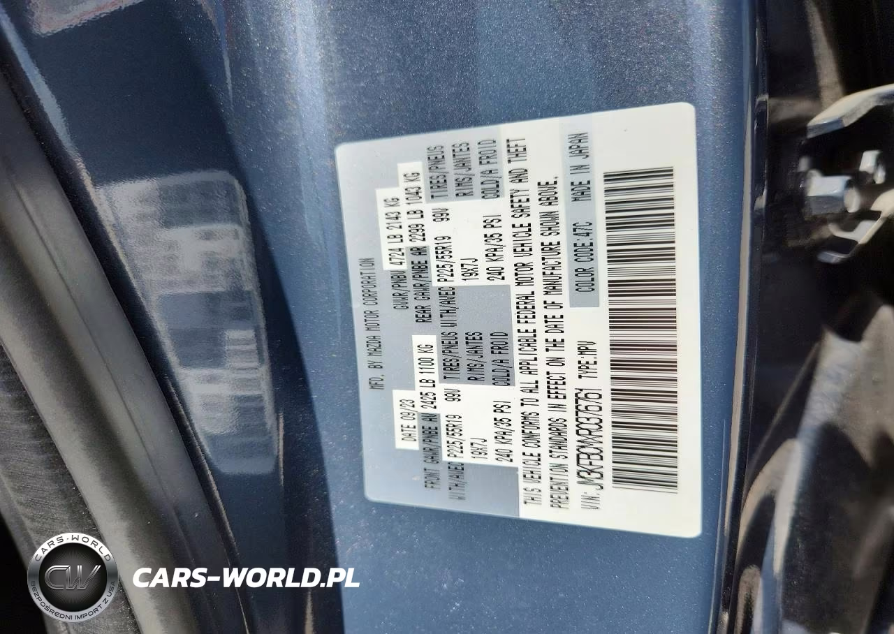 2024 Mazda Cx-5 Preferred VIN:JM3KFBCMXR0376761 - 13