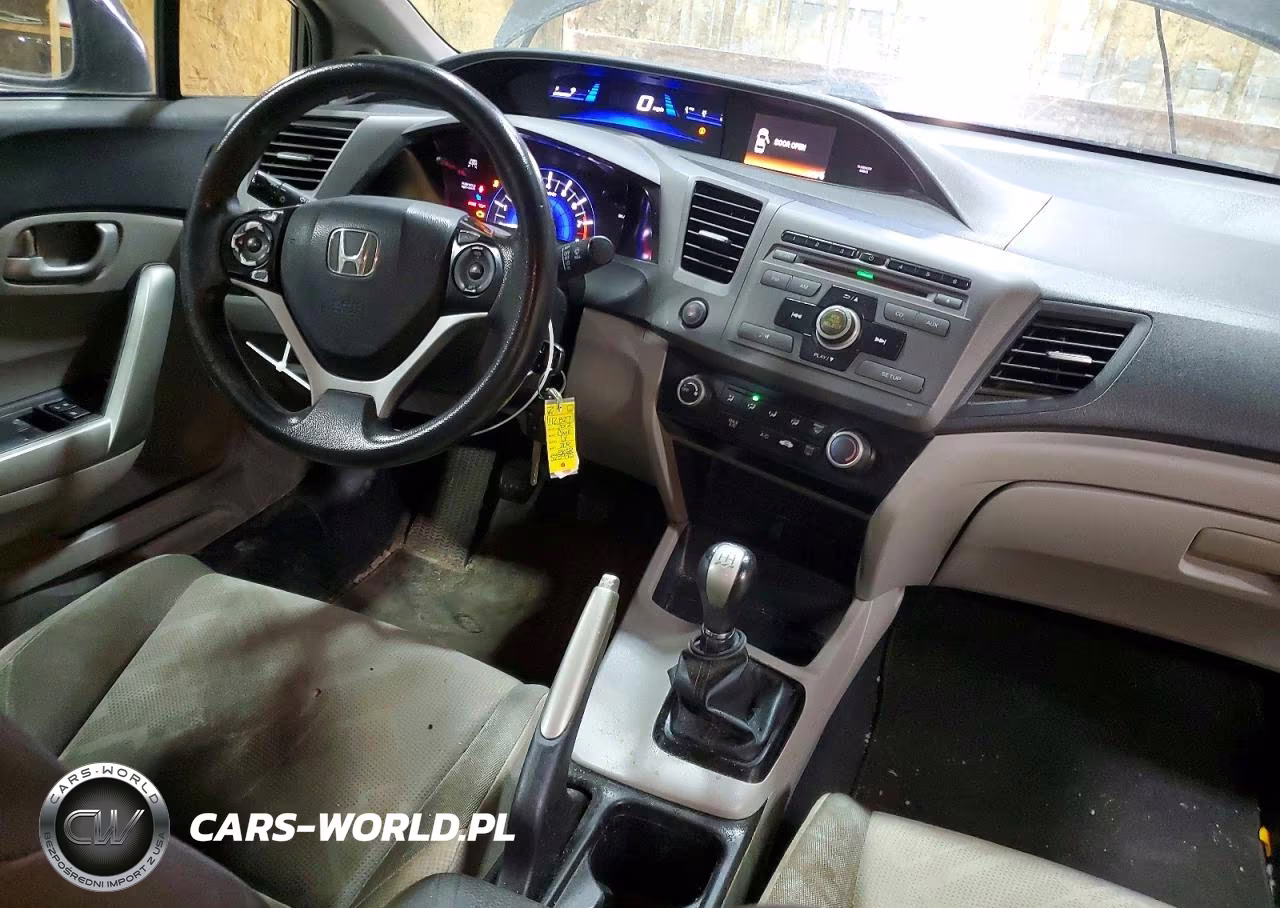 2012 Honda Civic Lx VIN:2HGFG3A58CH523995 - 8
