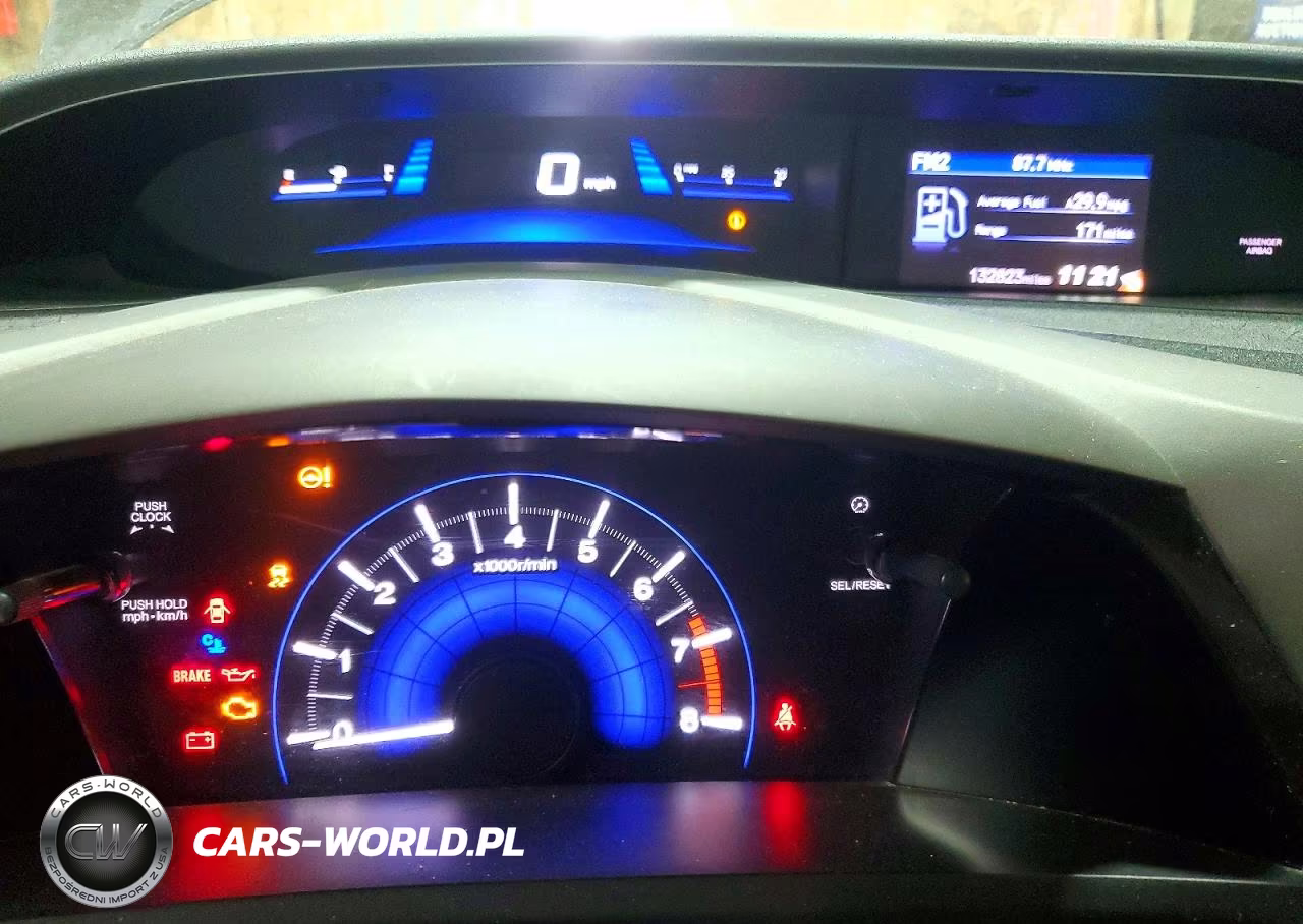 2012 Honda Civic Lx VIN:2HGFG3A58CH523995 - 9