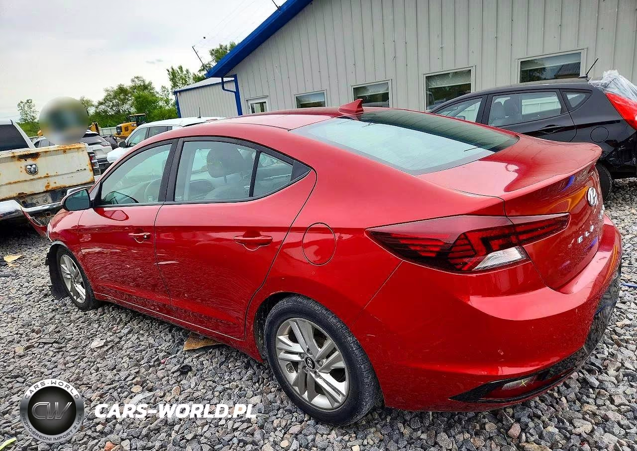 2019 Hyundai Elantra Sel VIN:5NPD84LF9KH459616 - 2