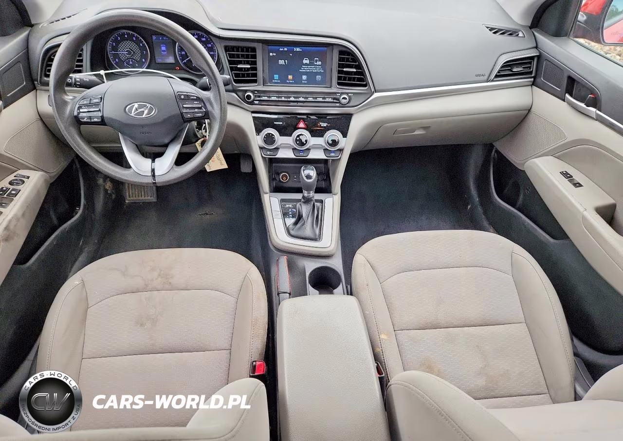 2019 Hyundai Elantra Sel VIN:5NPD84LF9KH459616 - 8