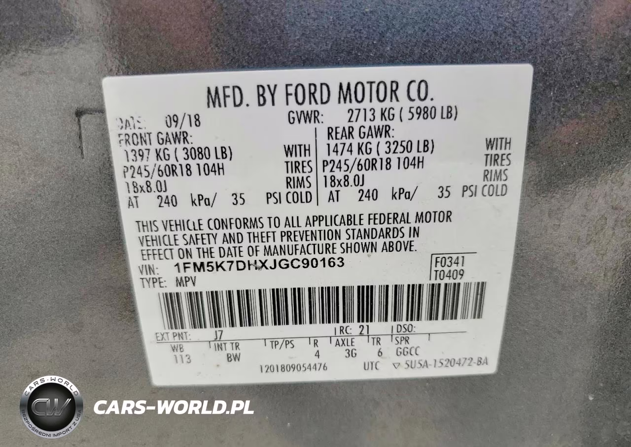 2018 Ford Explorer Xlt VIN:1FM5K7DHXJGC90163 - 13