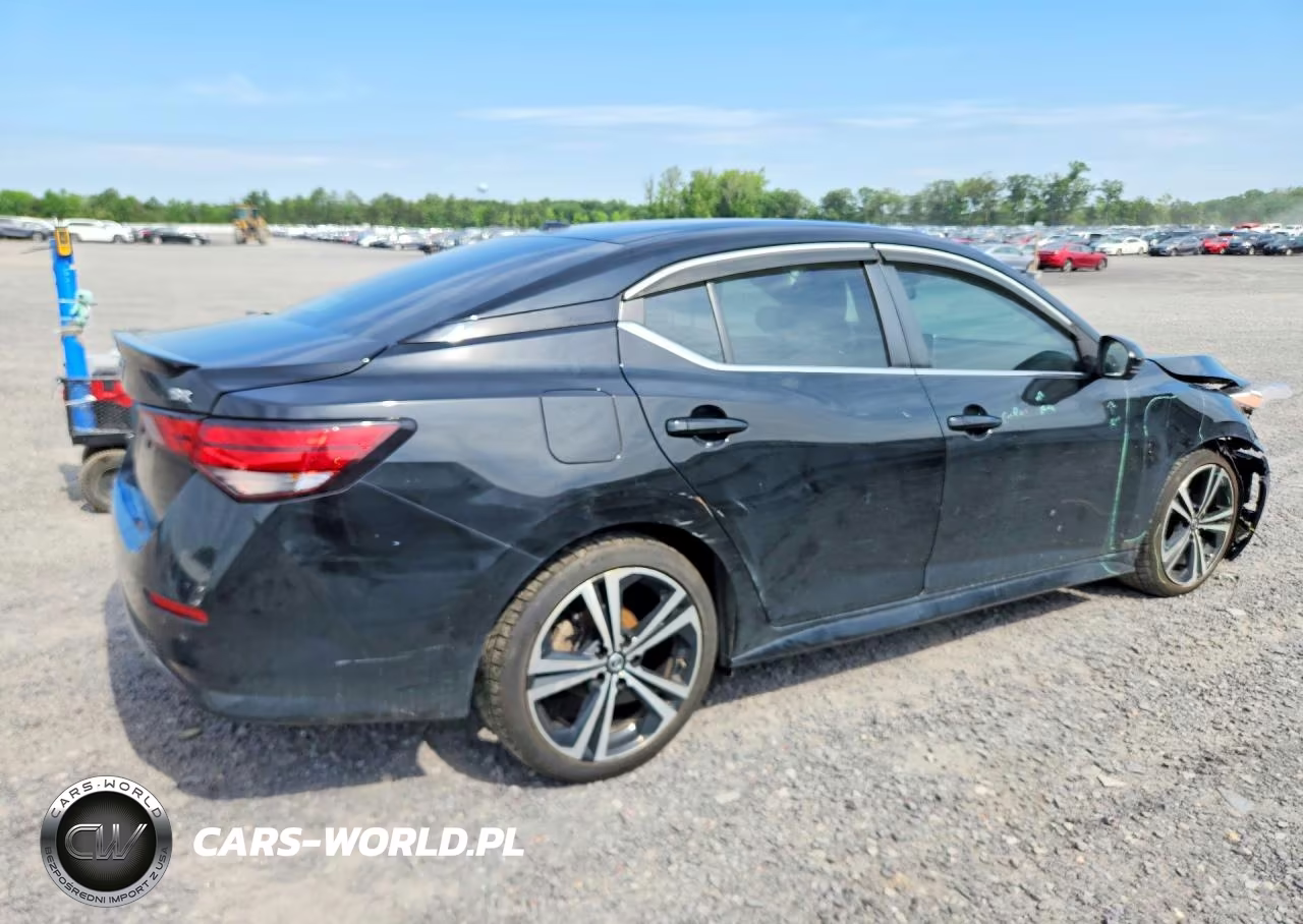 2021 Nissan Sentra Sr VIN:3N1AB8DV9MY268305 - 3