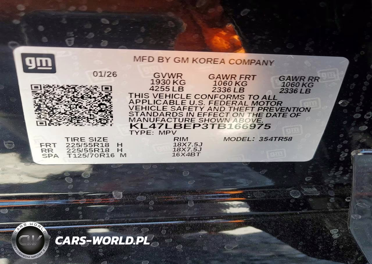 2026 Buick Envista Sport Touring VIN:KL47LBEP3TB166975 - 13