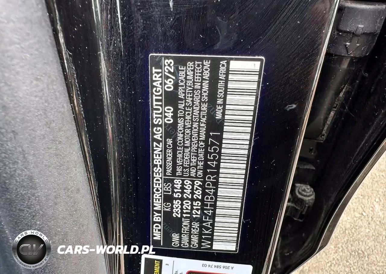 2023 Mercedes-Benz C 300 4Matic VIN:W1KAF4HB4PR145571 - 10