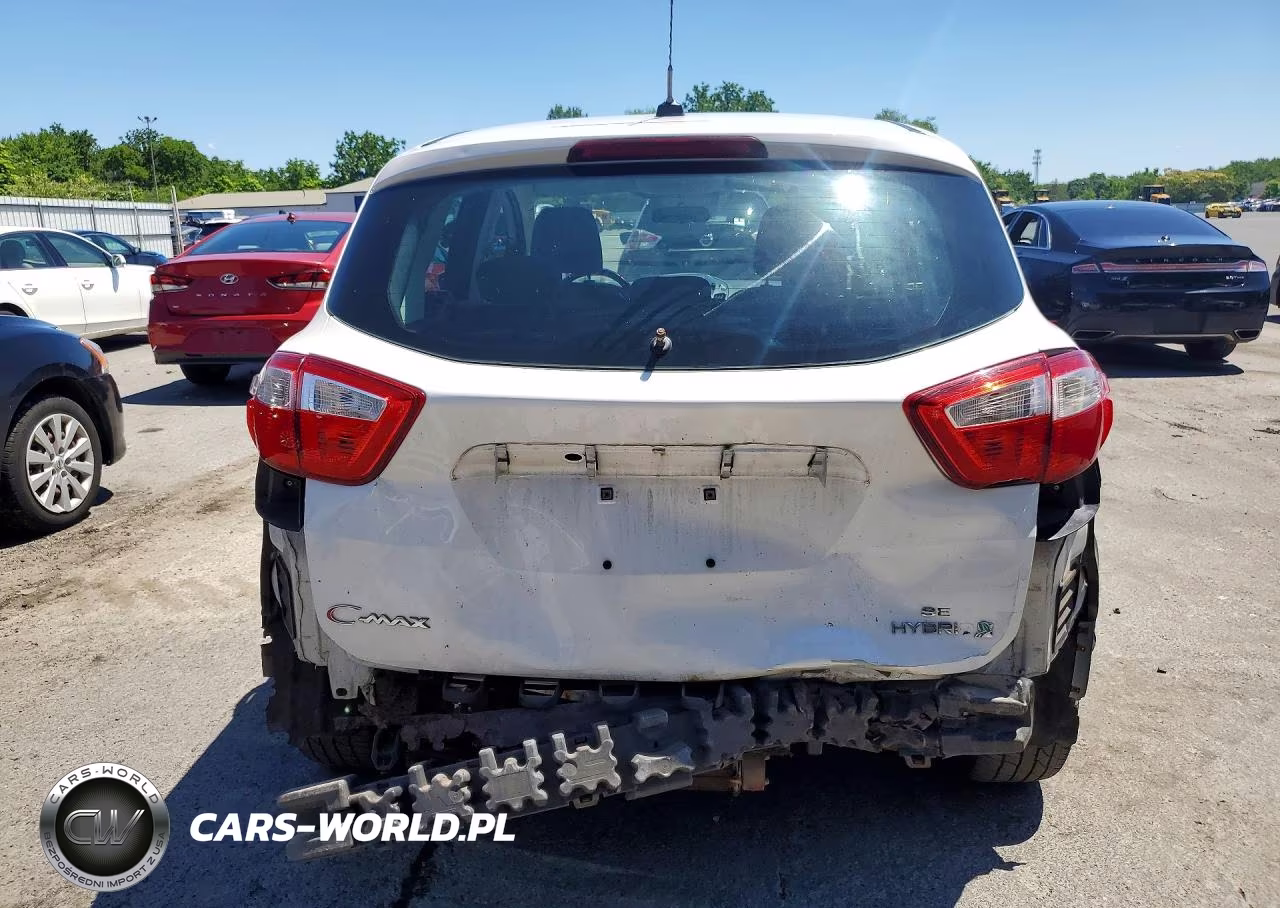 2013 Ford C-Max Se VIN:1FADP5AU8DL551508 - 6