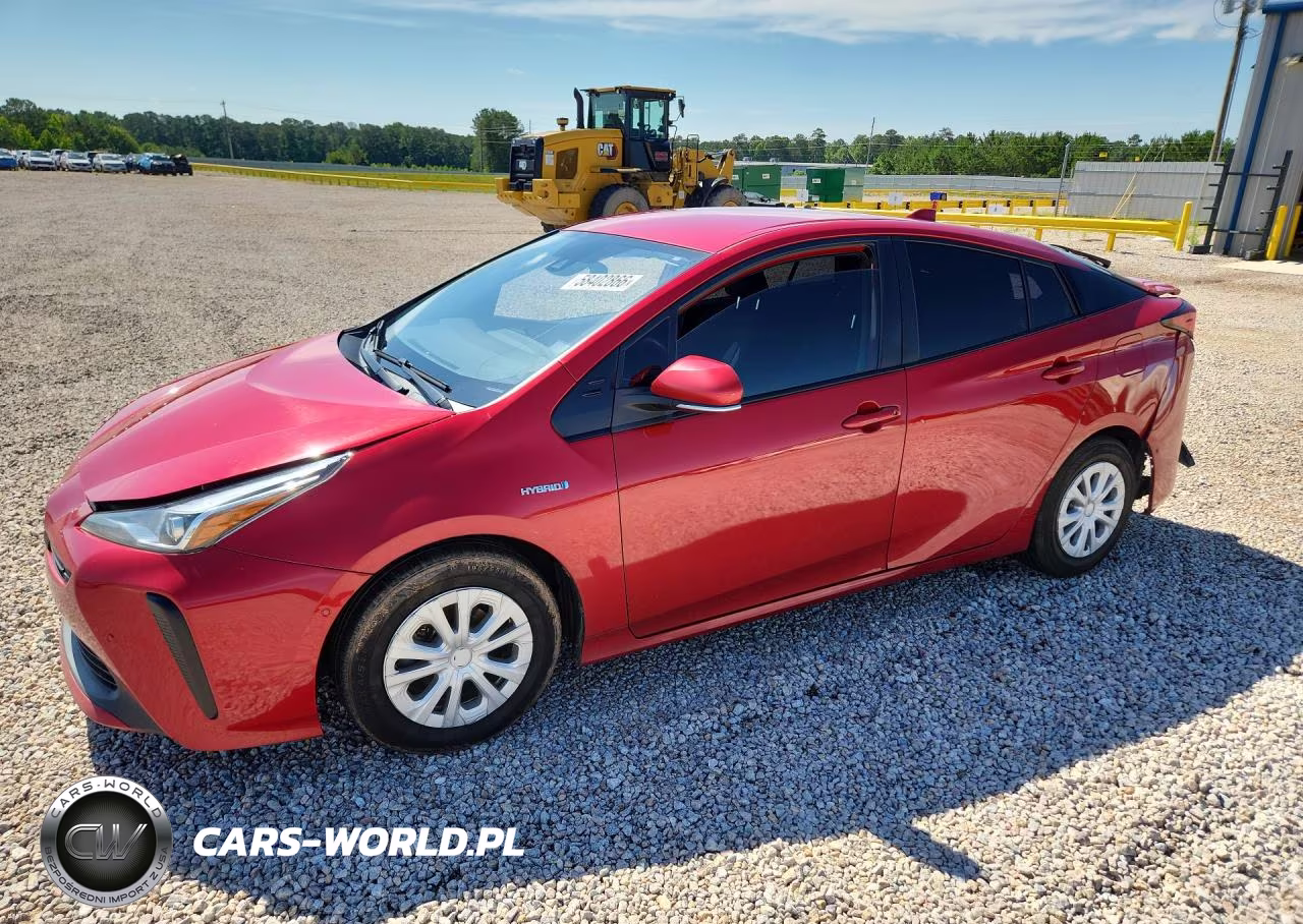 2021 Toyota Prius Le VIN:JTDKAMFU9M3149356 - 1