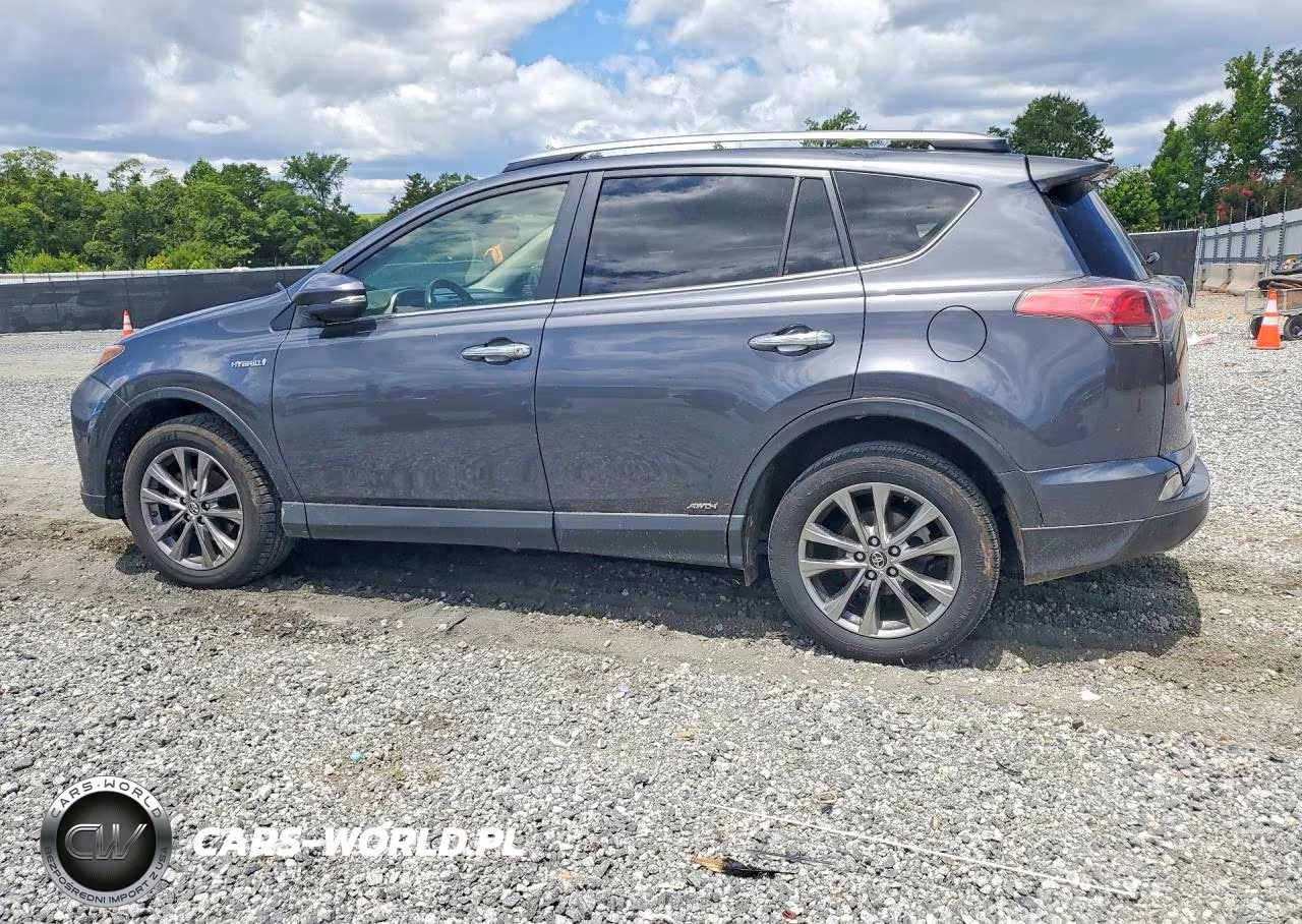 2018 Toyota Rav4 Hv Limited VIN:JTMDJREV2JD243083 - 2