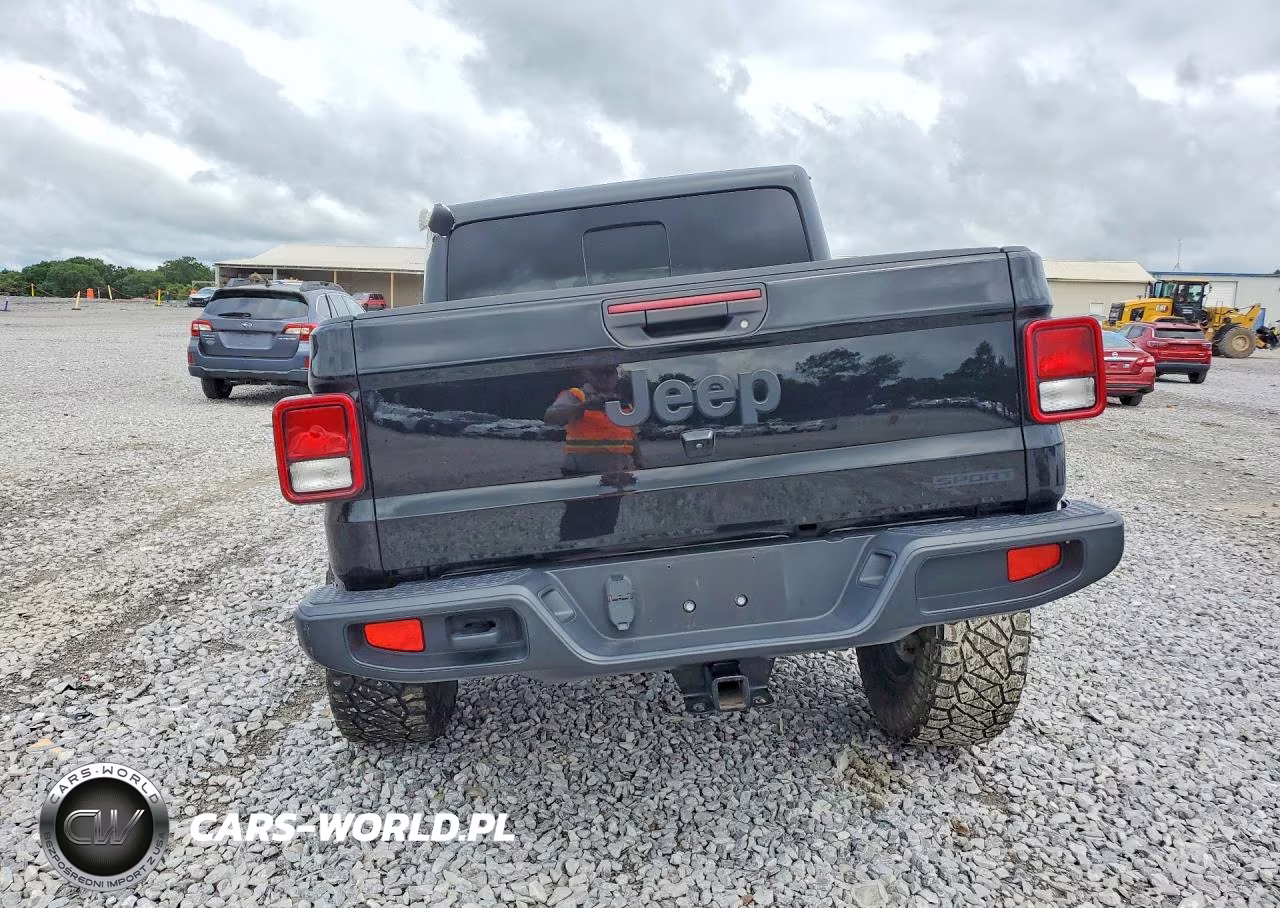 2020 Jeep Gladiator Sport VIN:1C6JJTAG9LL195721 - 6