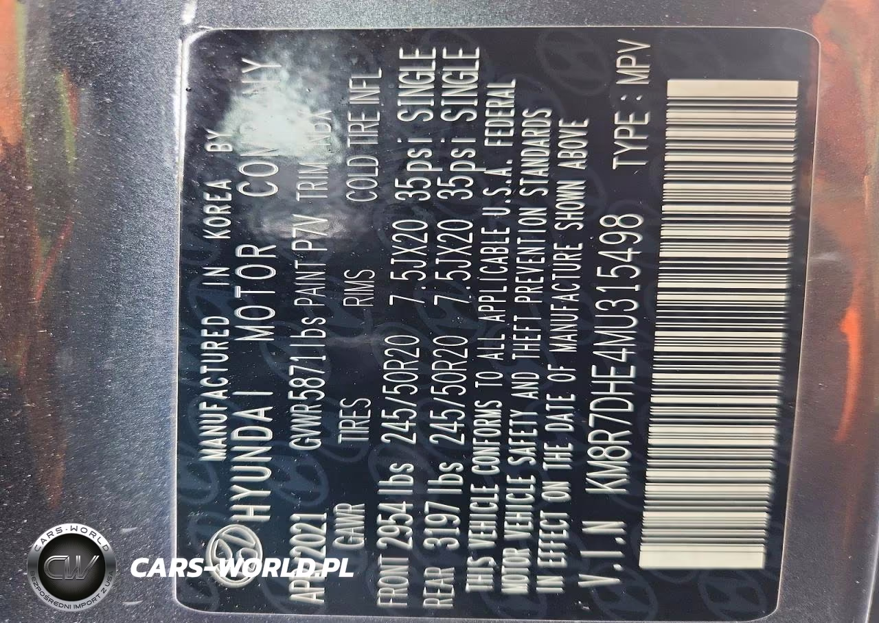 2021 Hyundai Palisade Calligraphy VIN:KM8R7DHE4MU315498 - 13