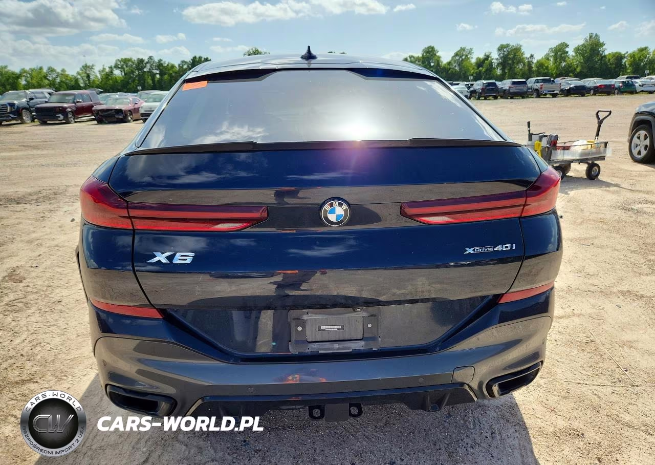 2022 BMW X6 xDrive40I VIN:5UXCY6C01N9L58858 - 6