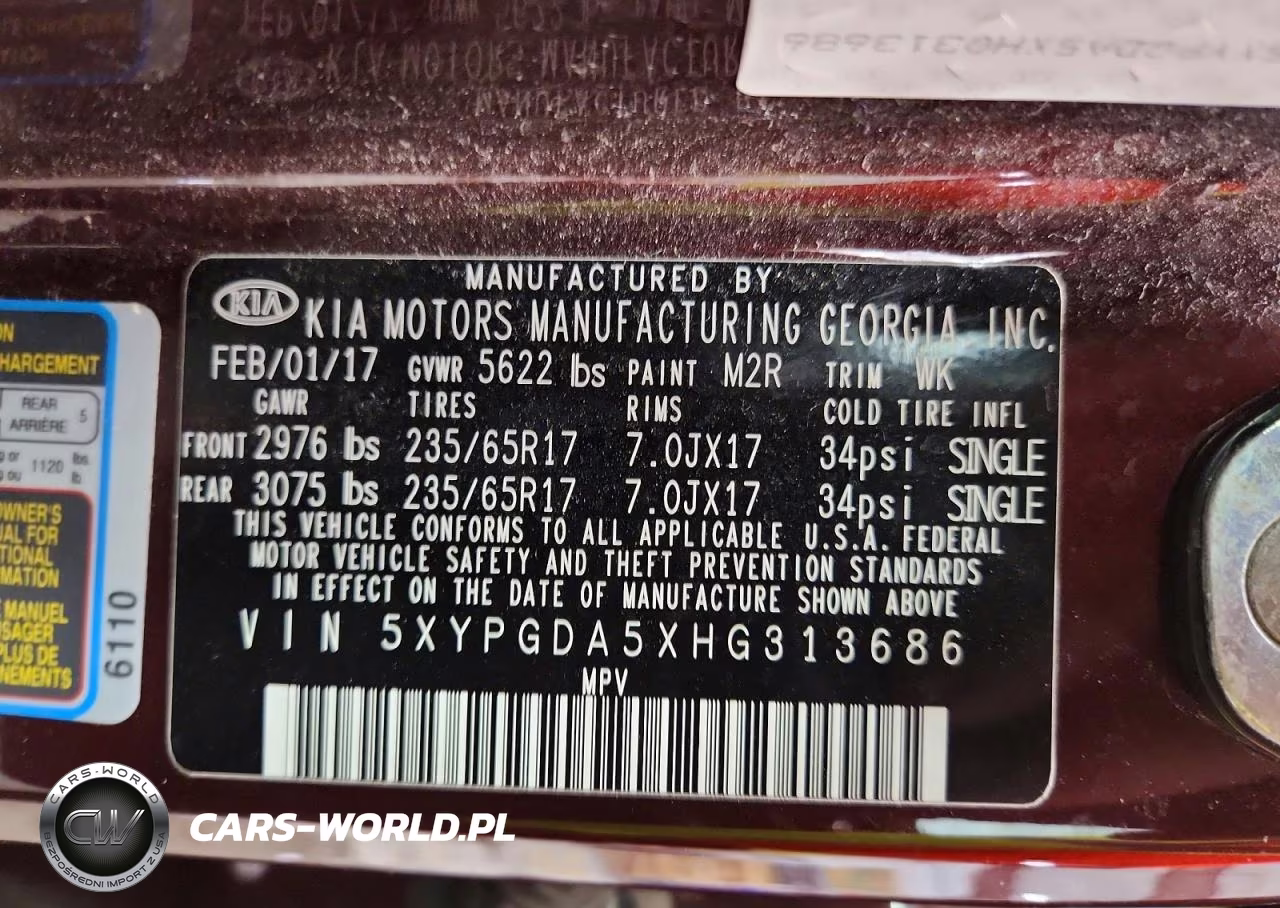 2017 Kia Sorento Lx V6 VIN:5XYPGDA5XHG313686 - 13