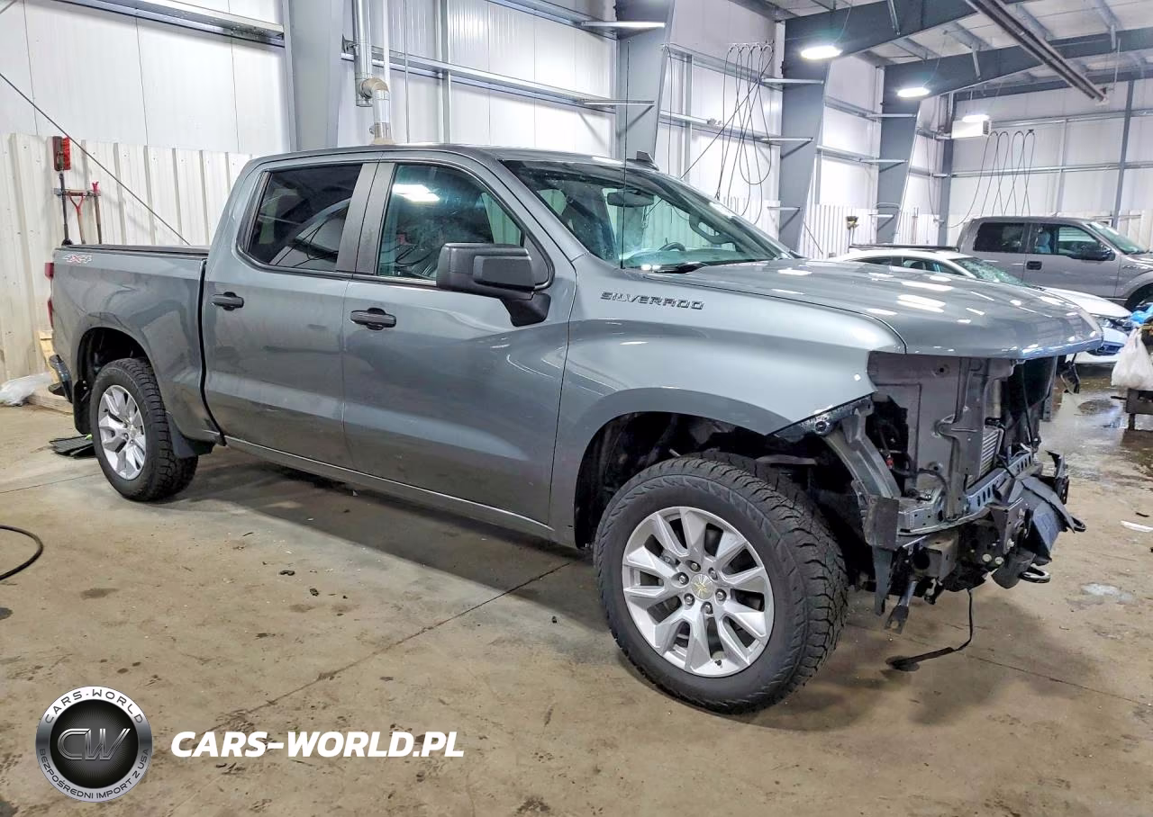 2021 Chevrolet Silverado K1500 Custom VIN:3GCPYBEK1MG208287 - 4