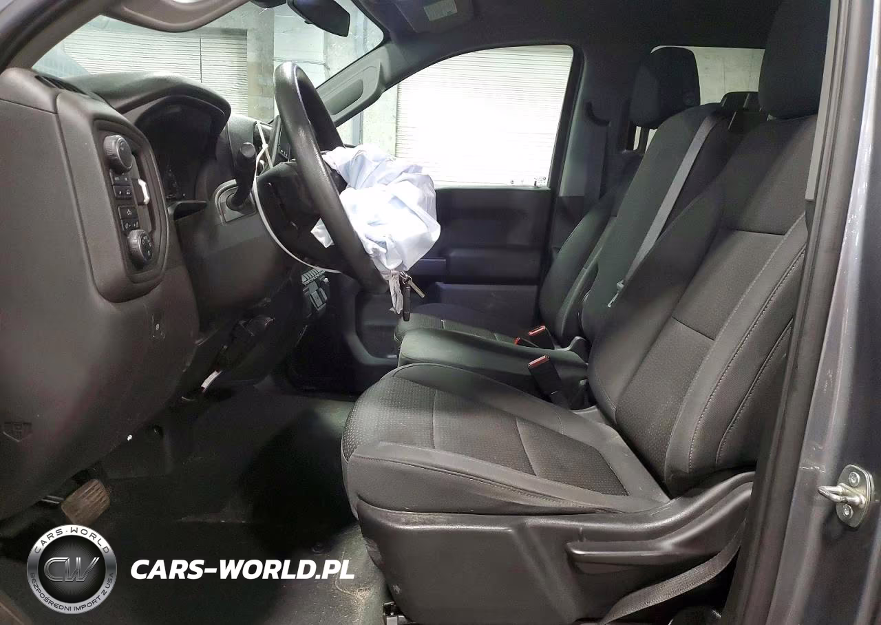 2021 Chevrolet Silverado K1500 Custom VIN:3GCPYBEK1MG208287 - 7