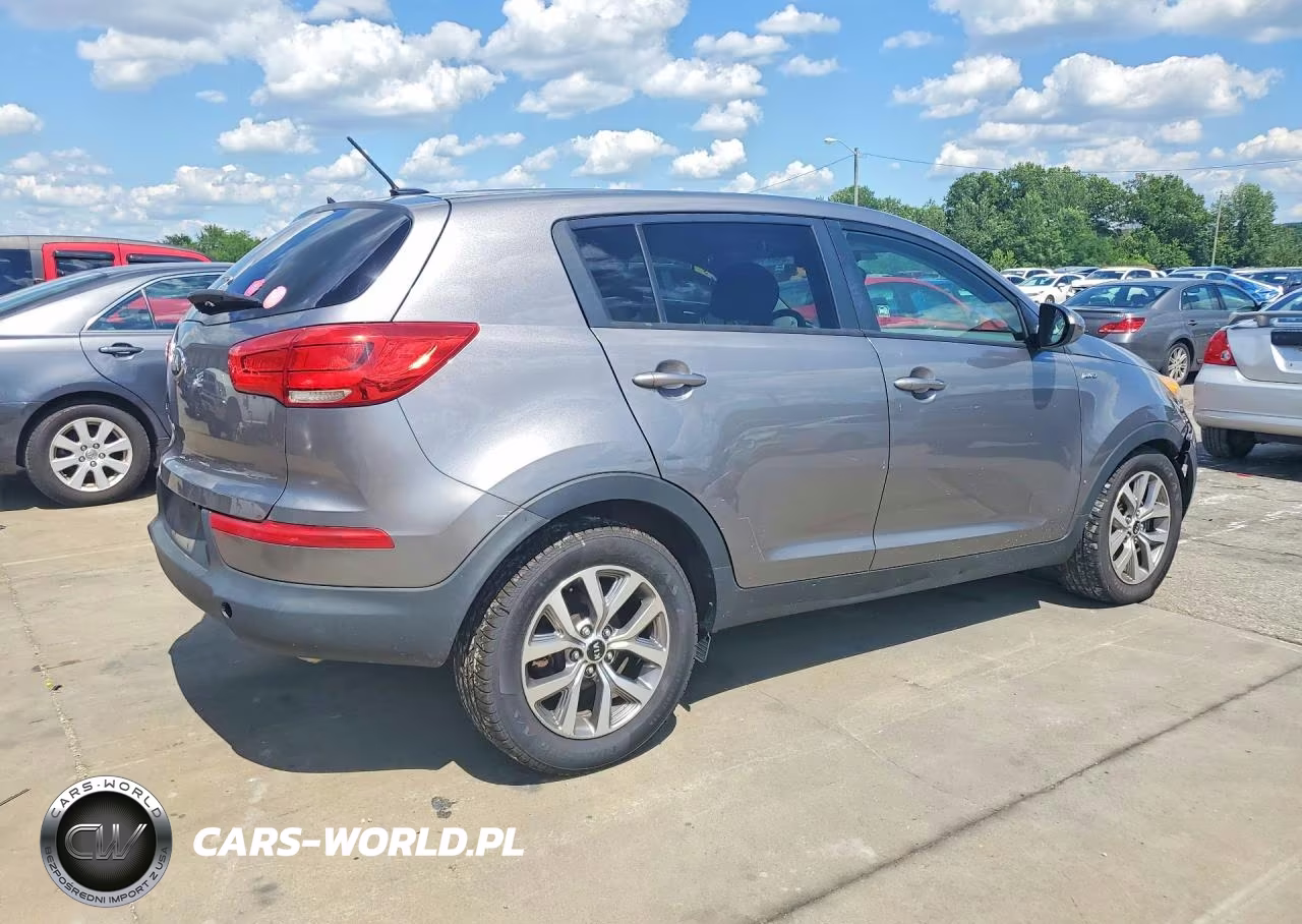 2015 Kia Sportage Lx VIN:KNDPBCACXF7772735 - 3