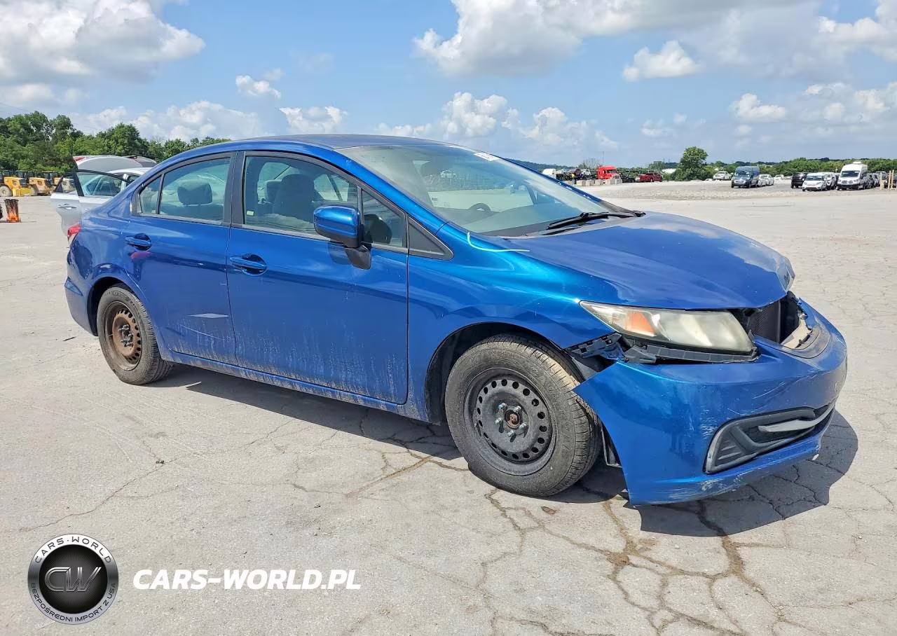 2014 Honda Civic Lx VIN:19XFB2F59EE042524 - 4
