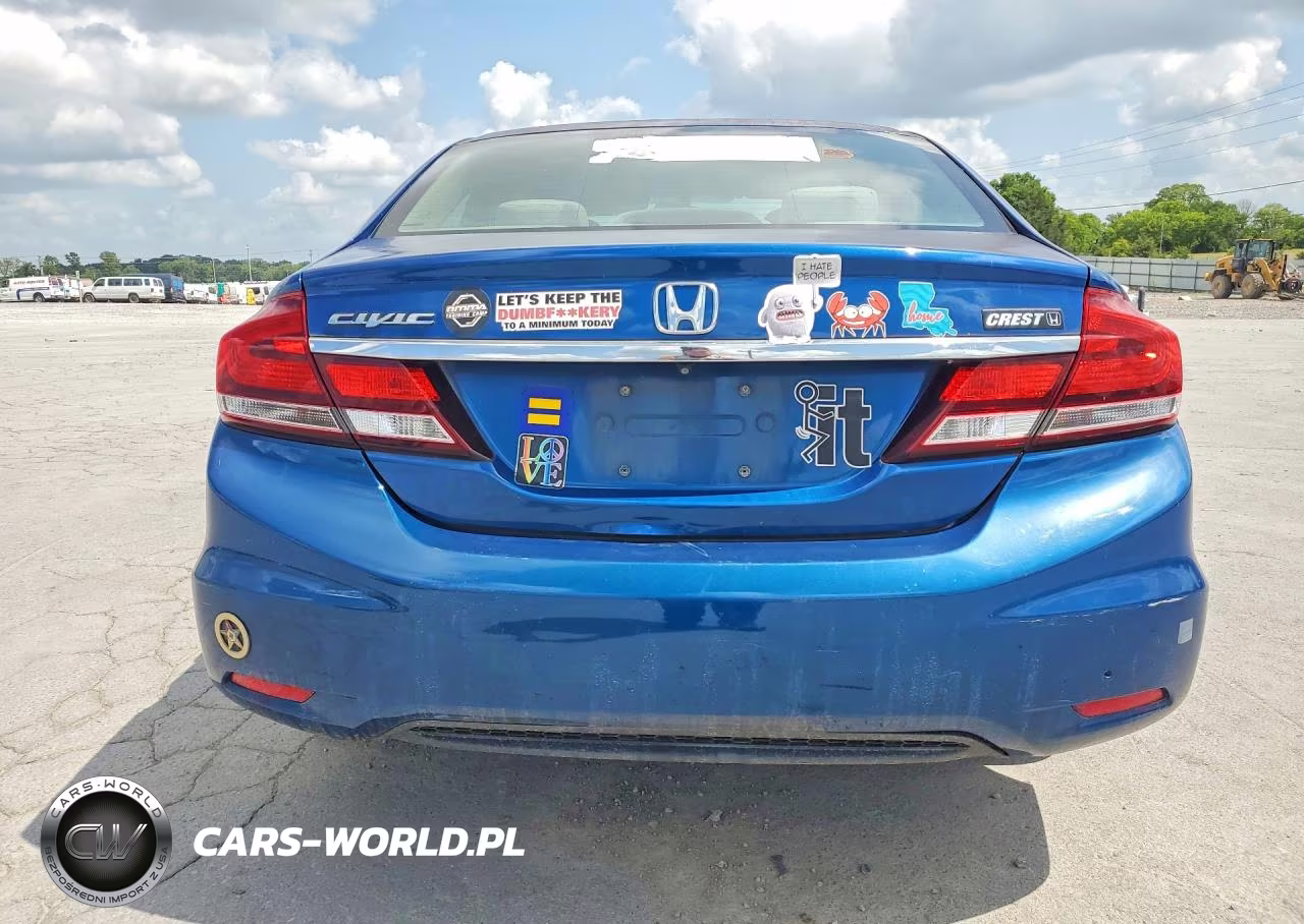 2014 Honda Civic Lx VIN:19XFB2F59EE042524 - 6