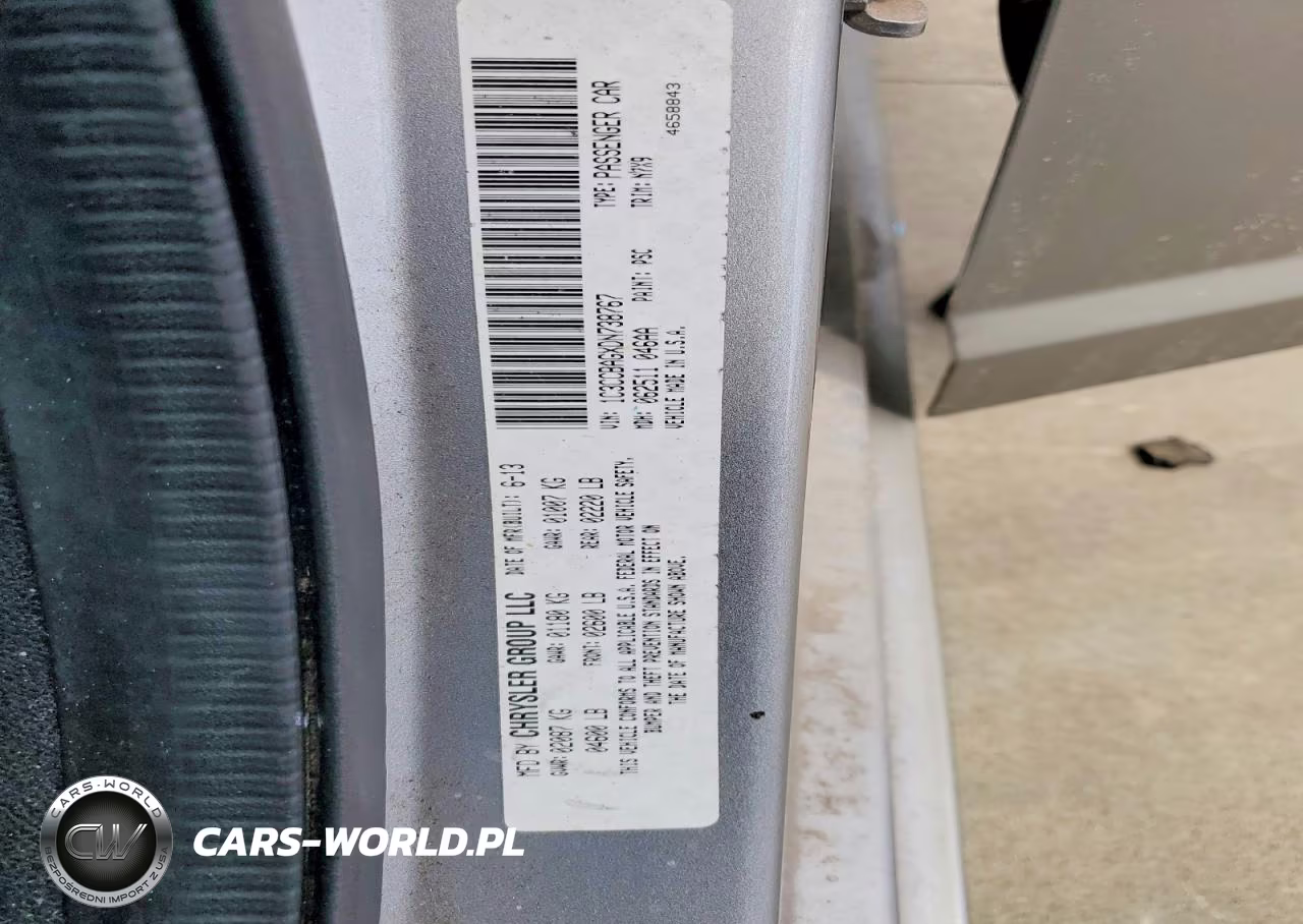 2013 Chrysler 200 Lx VIN:1C3CCBAGXDN738767 - 12
