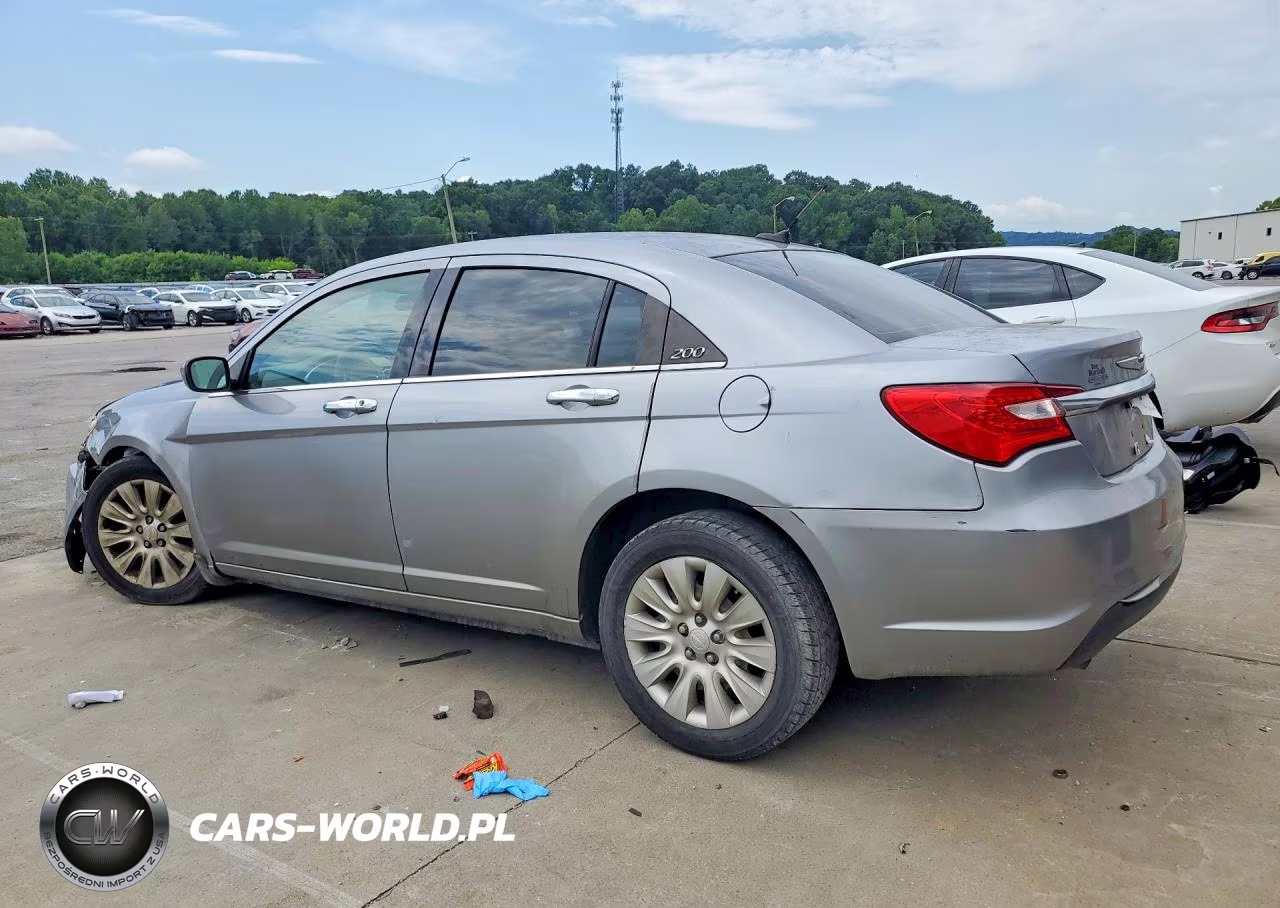 2013 Chrysler 200 Lx VIN:1C3CCBAGXDN738767 - 2