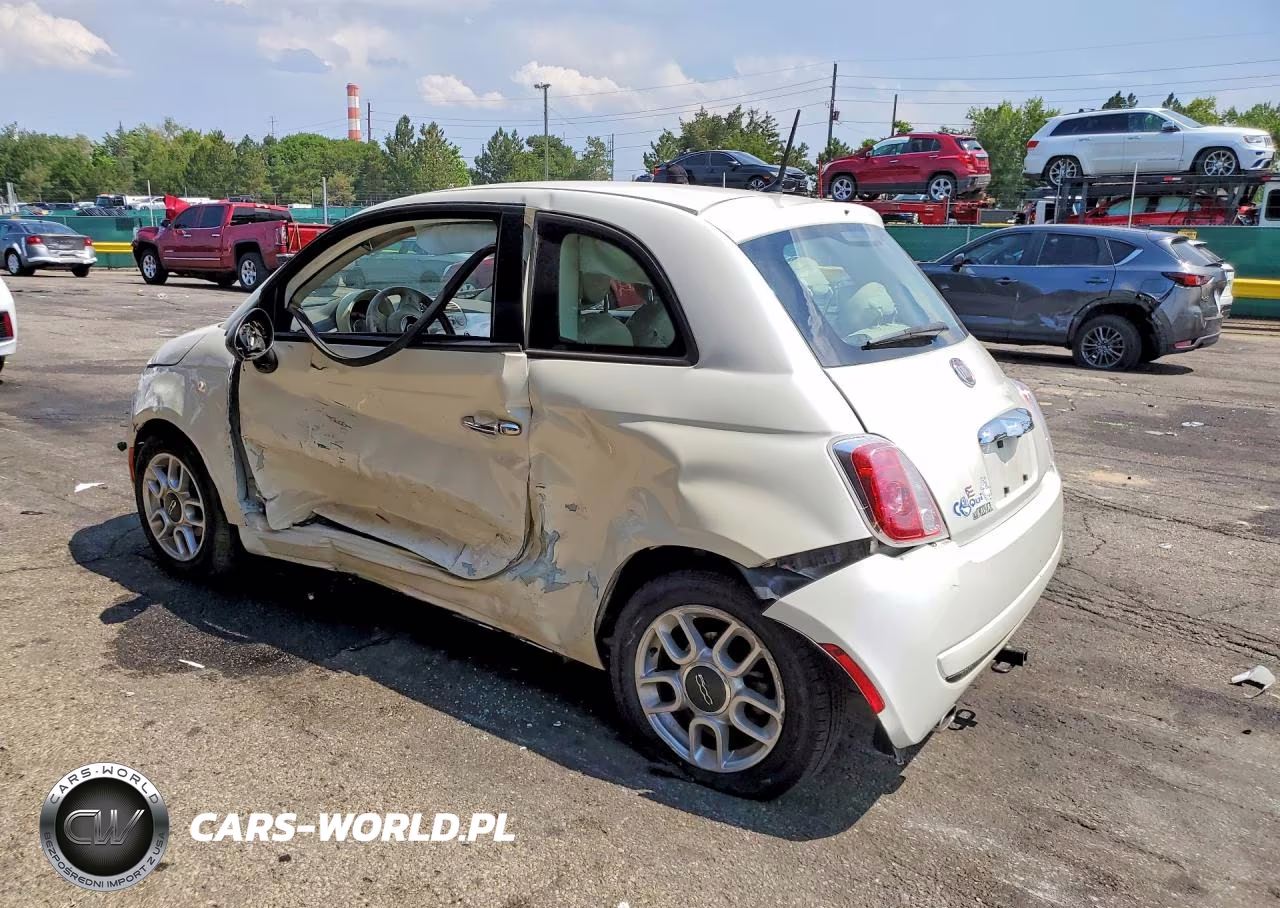 2015 Fiat 500 Pop VIN:3C3CFFAR3FT741738 - 2