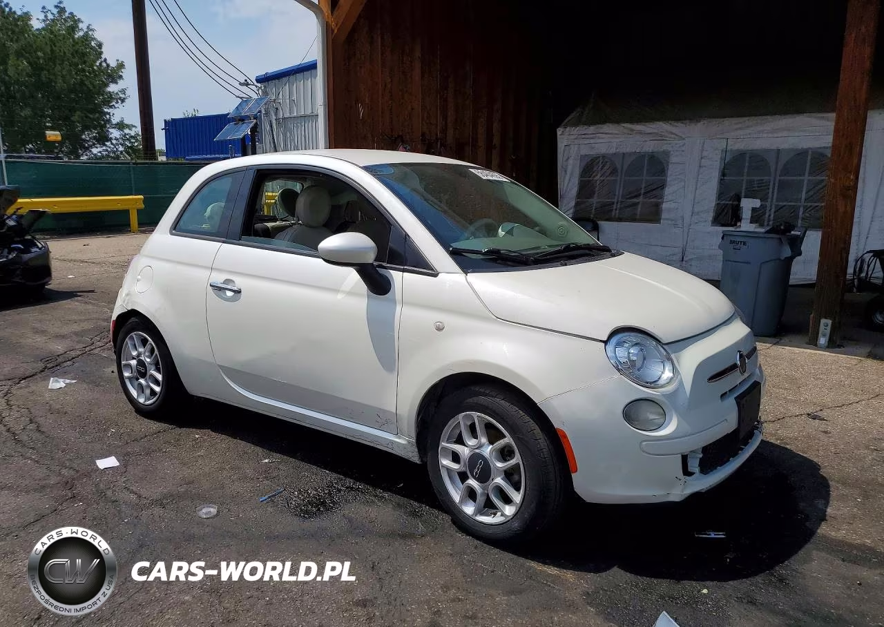 2015 Fiat 500 Pop VIN:3C3CFFAR3FT741738 - 4