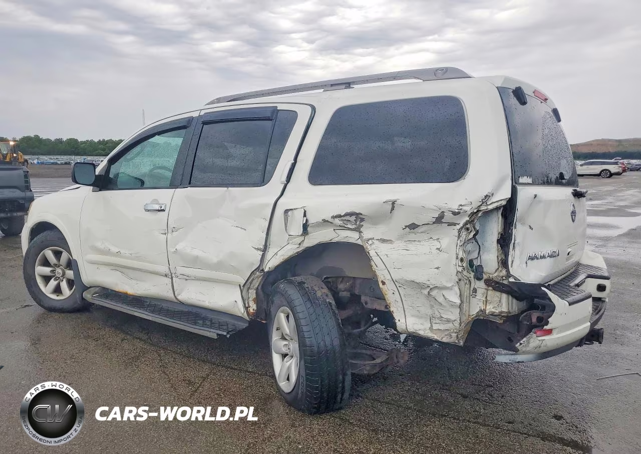 2012 Nissan Armada Sv VIN:5N1AA0NCXCN607904 - 2