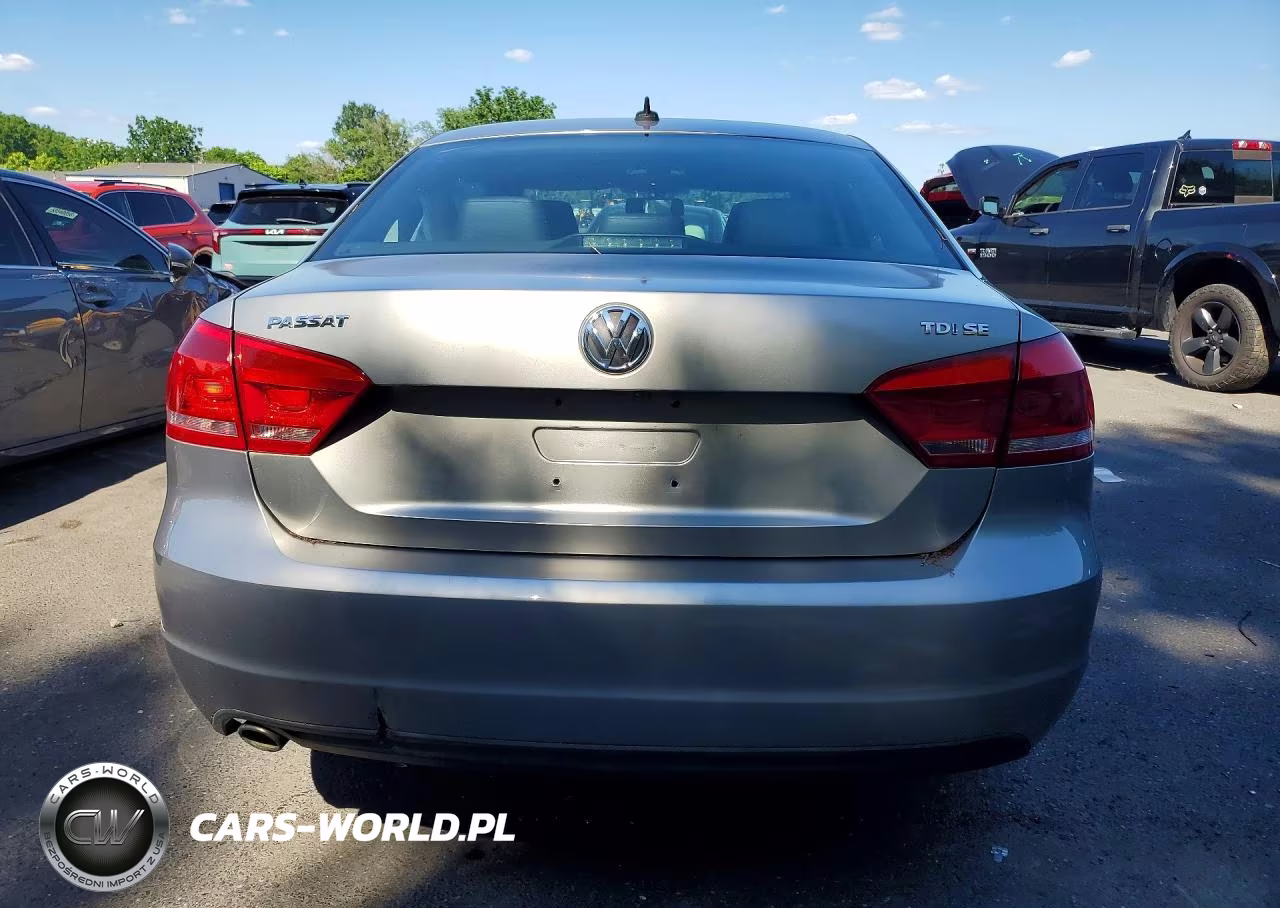 2014 Volkswagen Passat Se VIN:1VWBN7A39EC050796 - 6