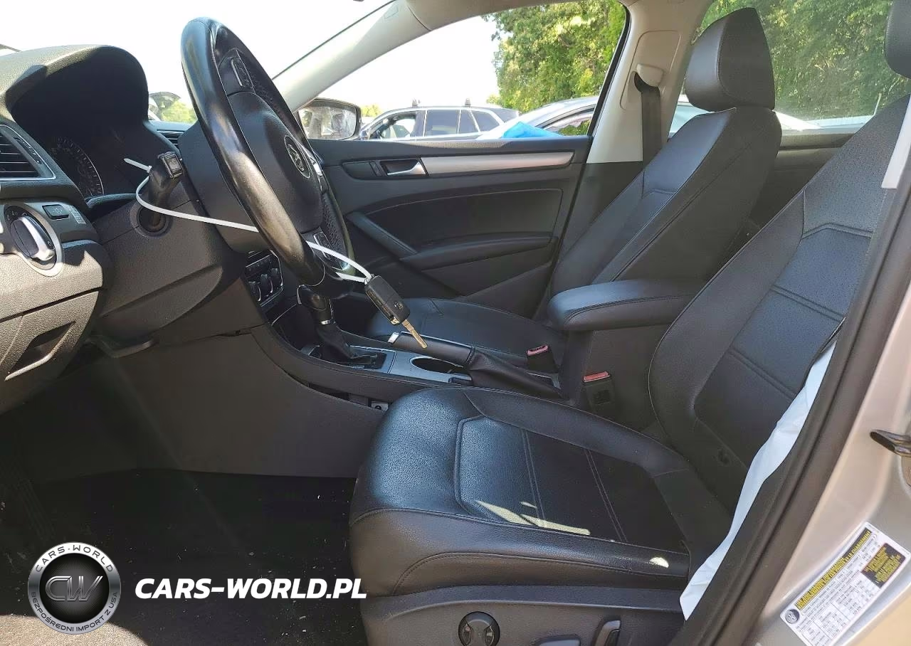 2014 Volkswagen Passat Se VIN:1VWBN7A39EC050796 - 7