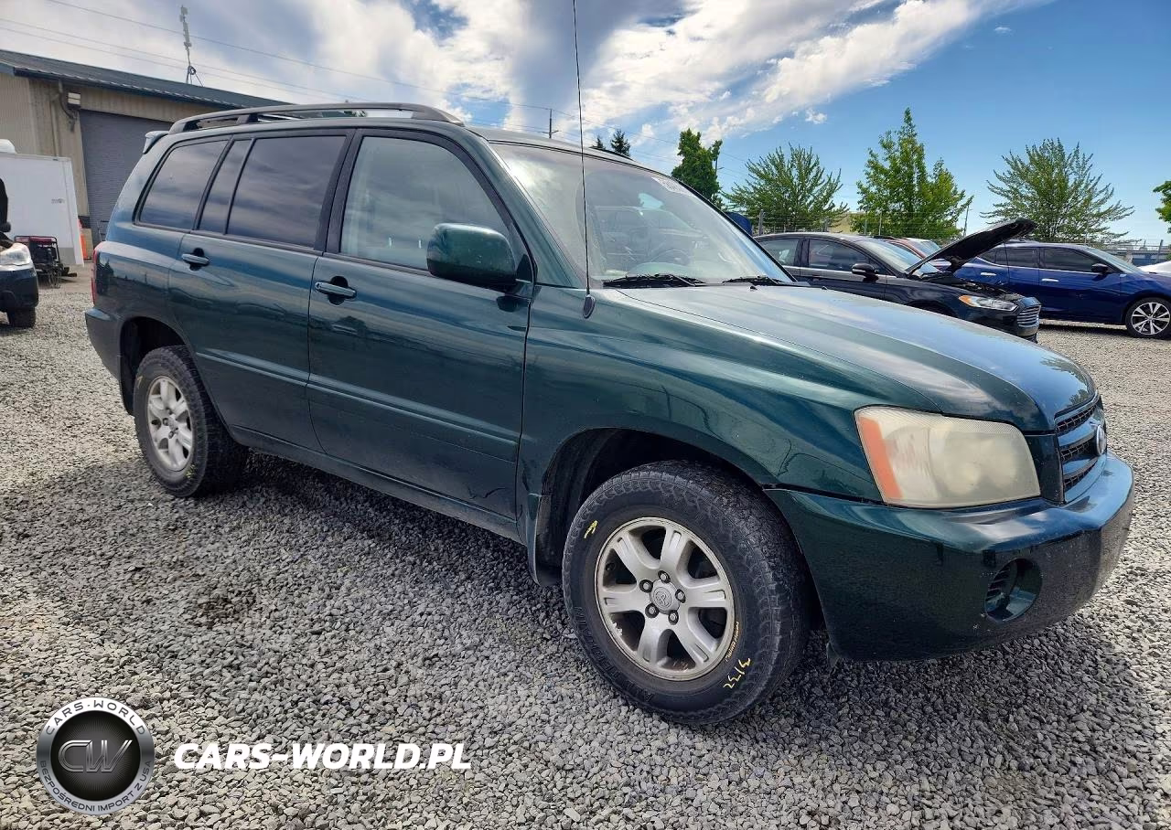 2003 Toyota Highlander Base VIN:JTEHD21AX30021643 - 4