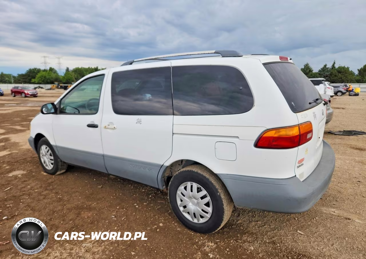 2000 Toyota Sienna Le VIN:4T3ZF13C2YU246556 - 2