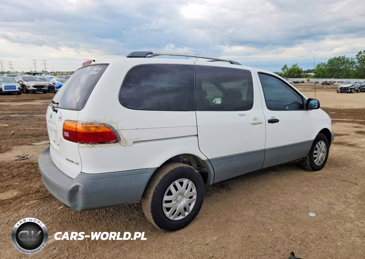 2000 Toyota Sienna Le VIN:4T3ZF13C2YU246556 - 3