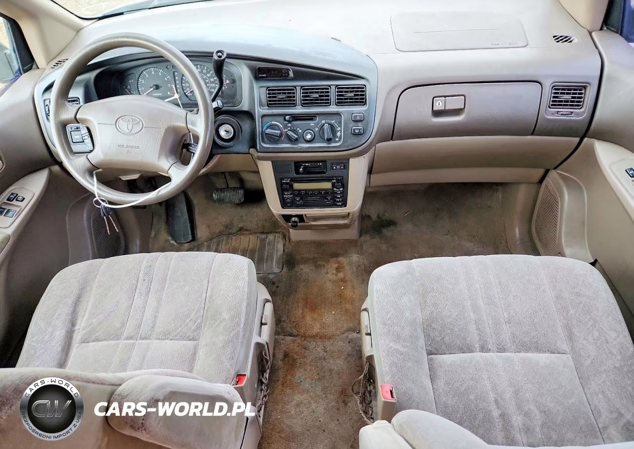 2000 Toyota Sienna Le VIN:4T3ZF13C2YU246556 - 8