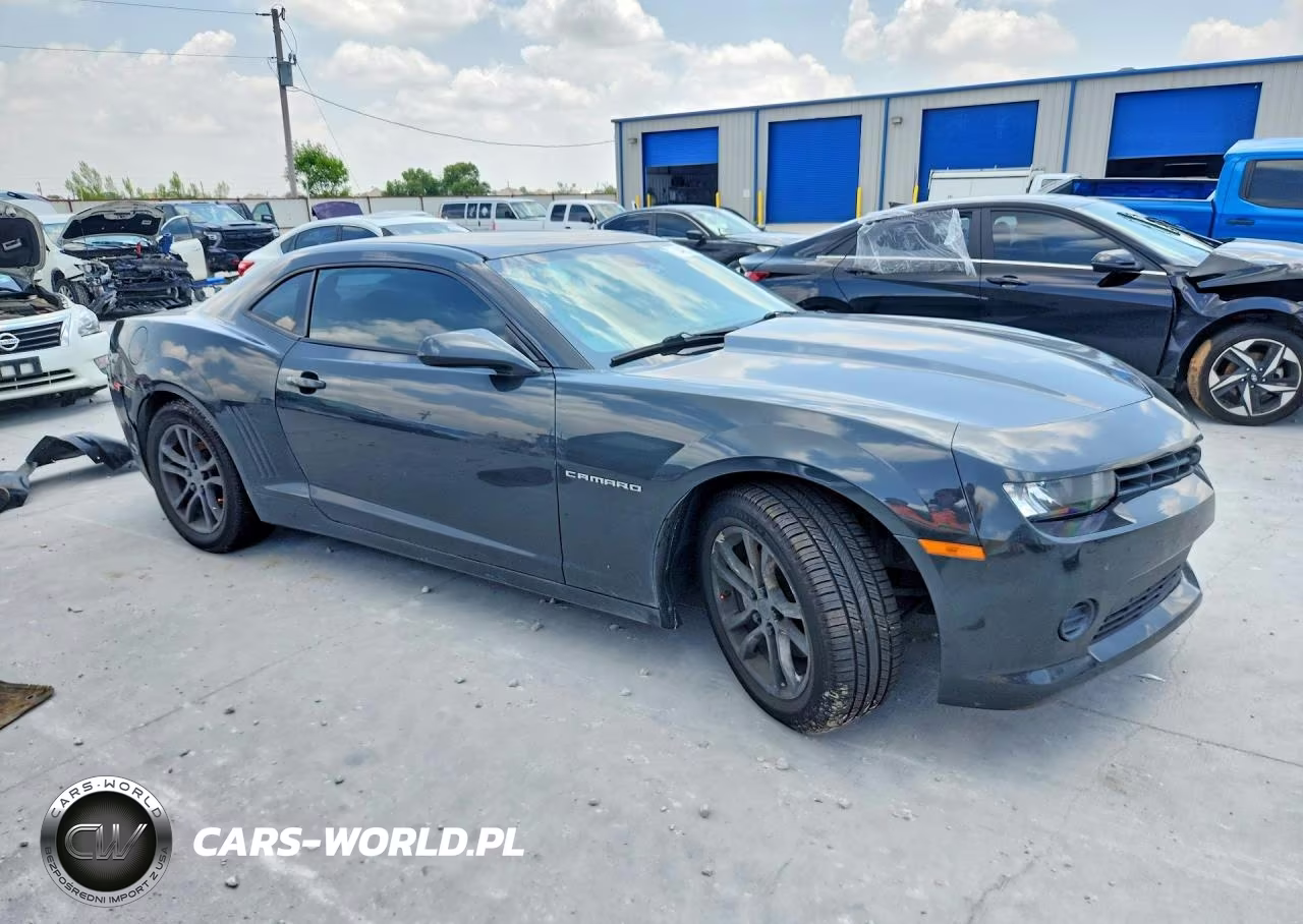 2014 Chevrolet Camaro Ls VIN:2G1FA1E32E9228992 - 4