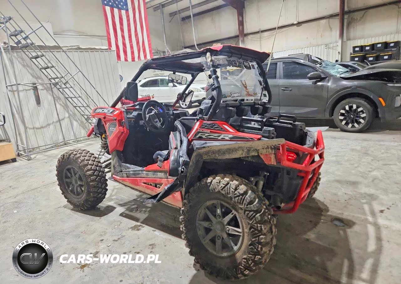 2015 Polaris Rzr 900 Utility Vehicle VIN:3NSVBE879FF378020 - 3