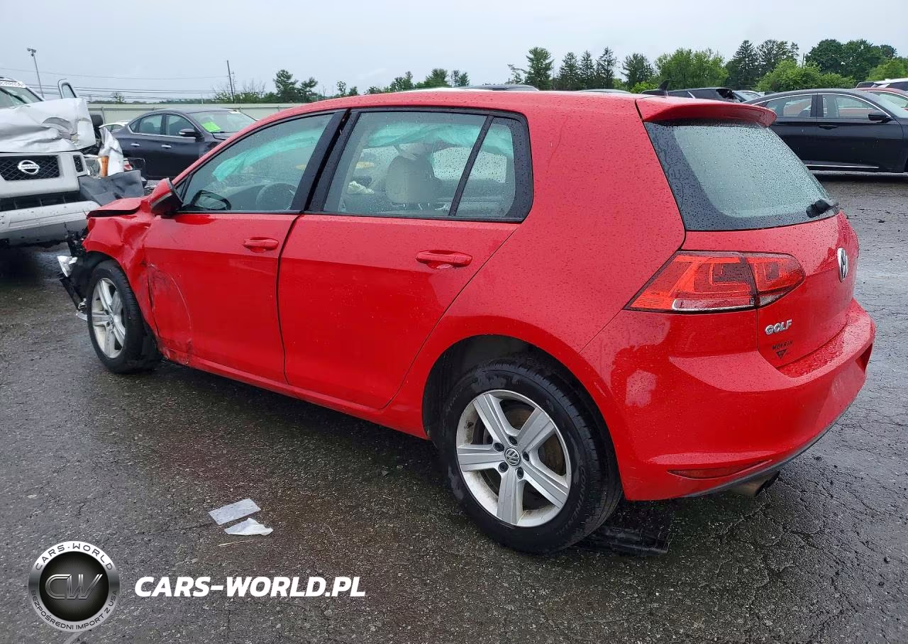 2017 Volkswagen Golf S VIN:3VW217AU1HM009120 - 2