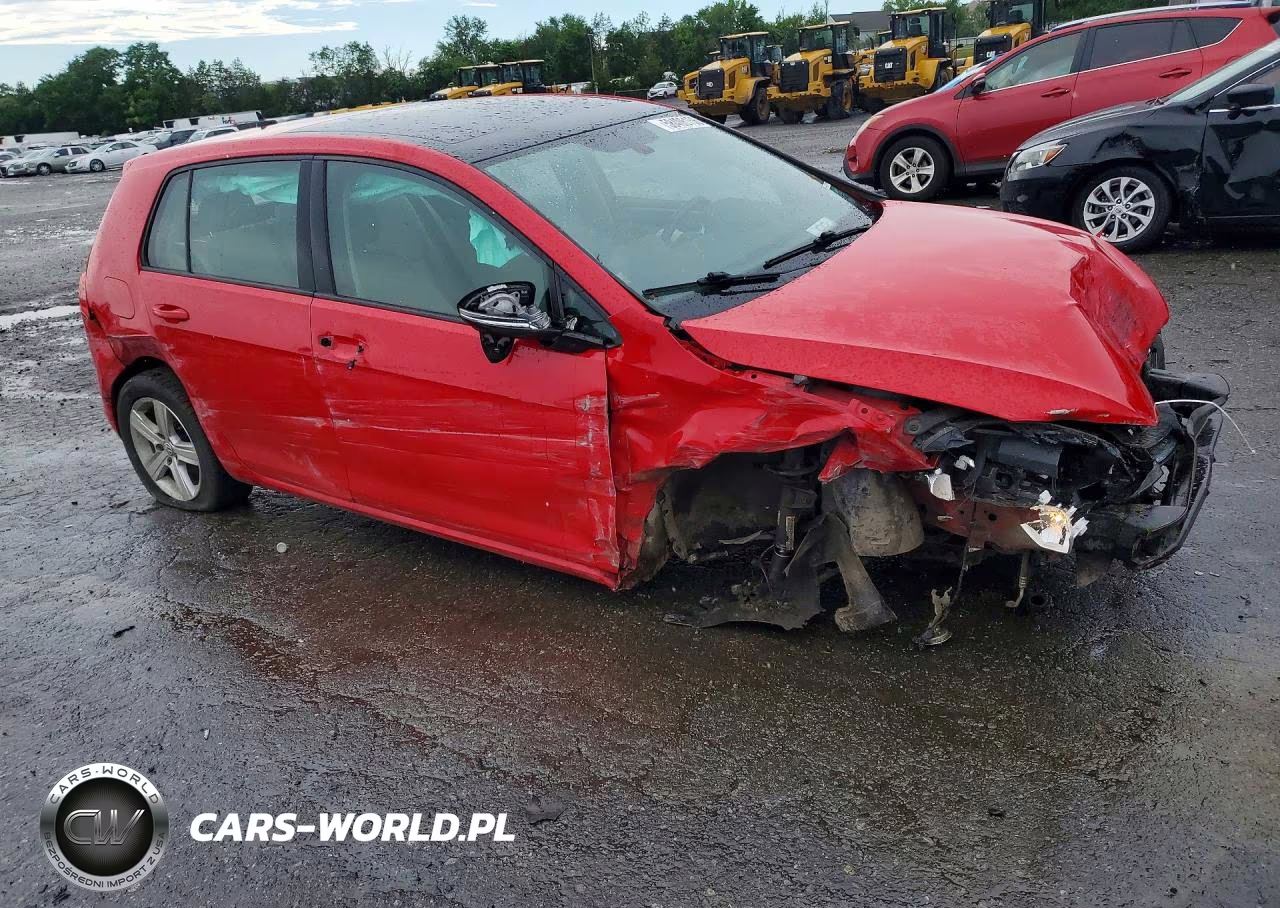 2017 Volkswagen Golf S VIN:3VW217AU1HM009120 - 4