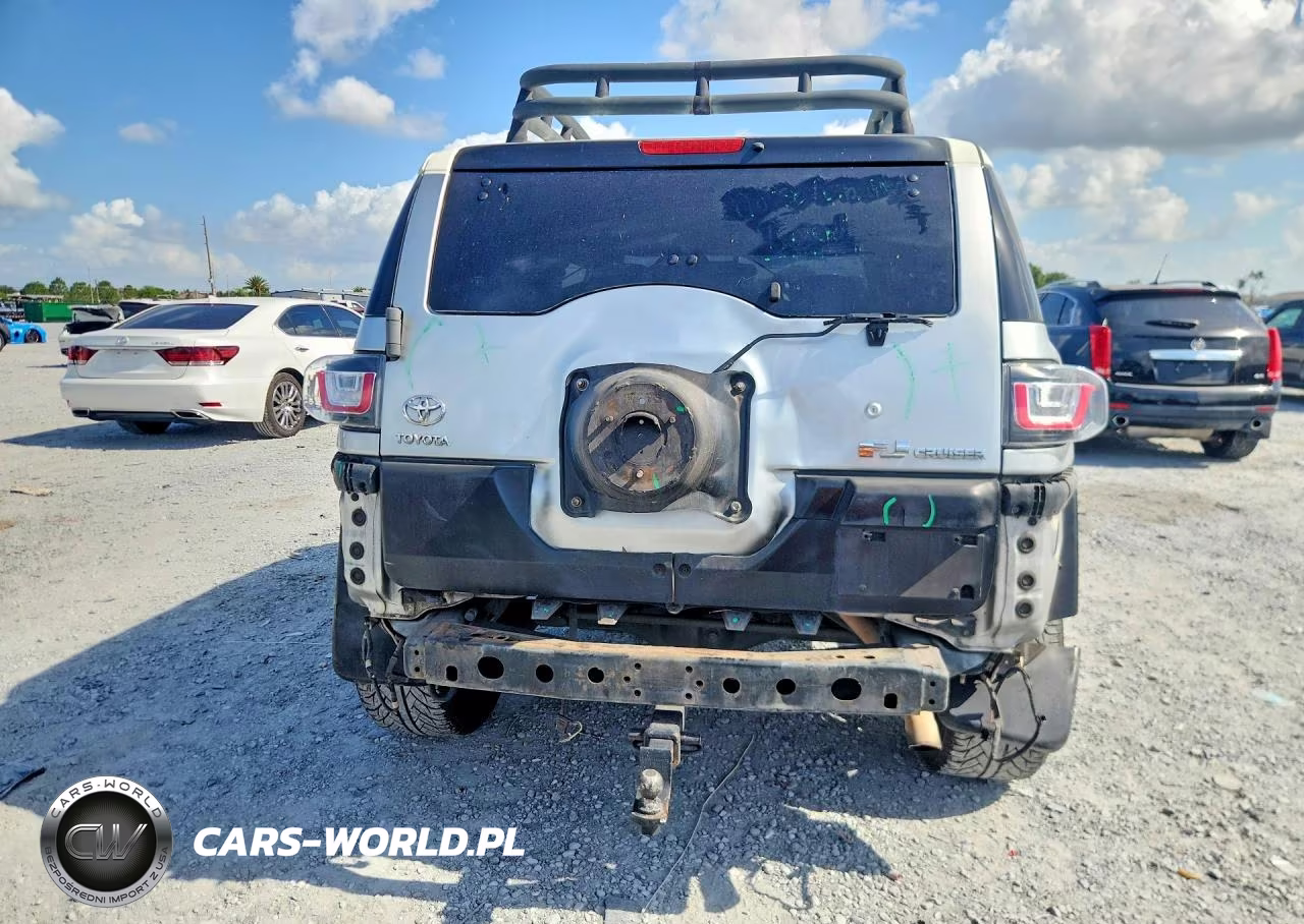 2007 Toyota Fj Cruiser Base VIN:JTEZU11F770014150 - 6