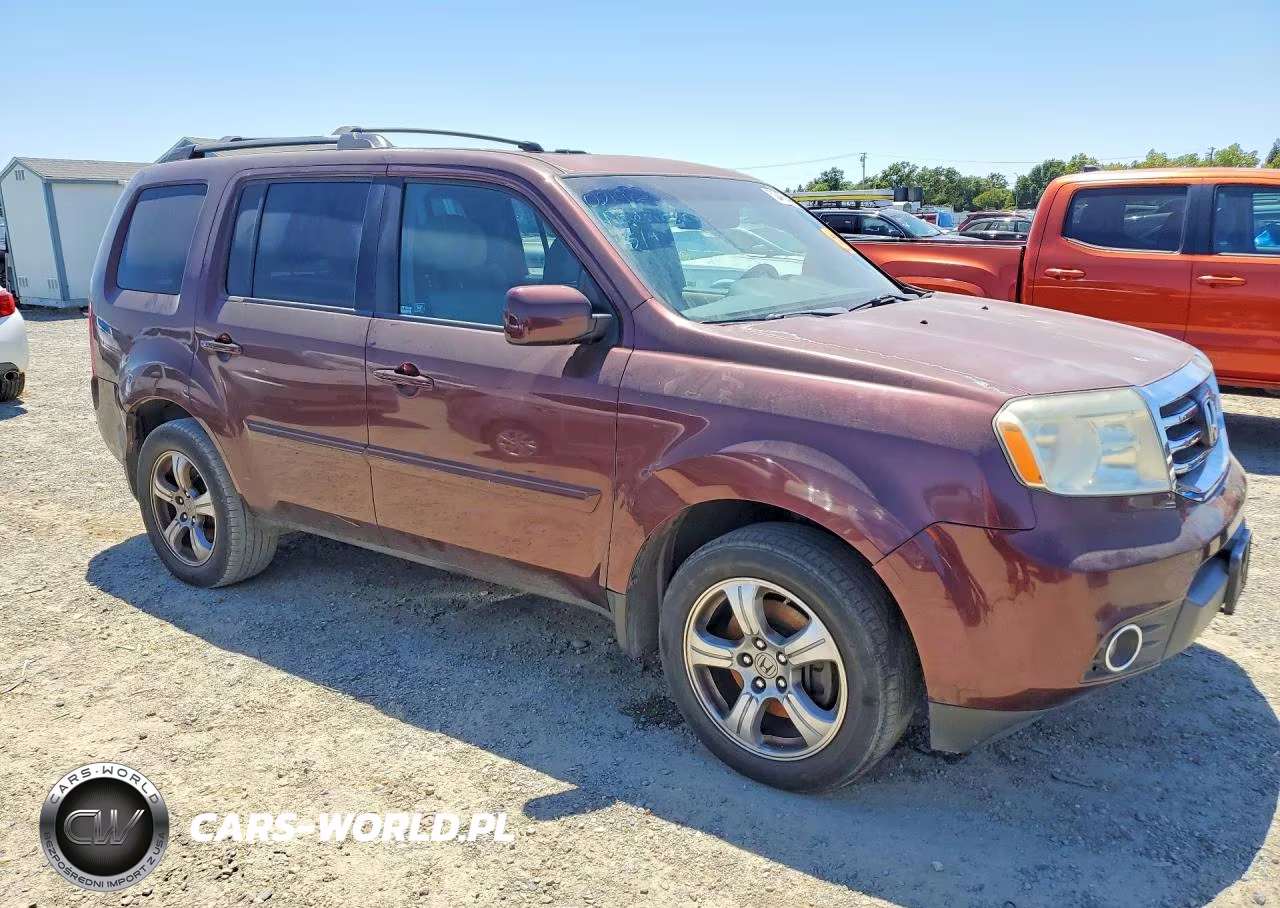 2012 Honda Pilot Exl VIN:5FNYF3H51CB021982 - 4
