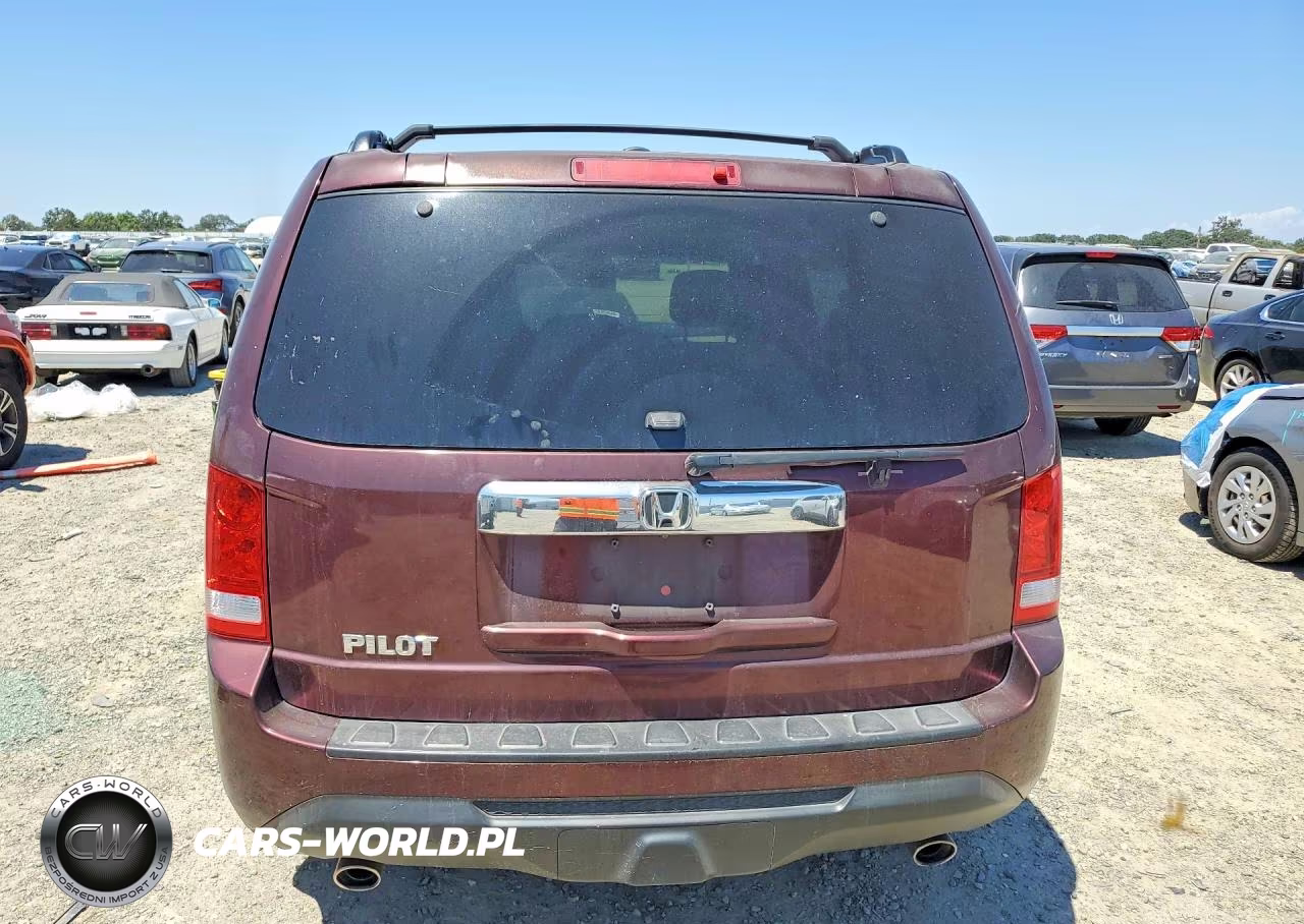 2012 Honda Pilot Exl VIN:5FNYF3H51CB021982 - 6