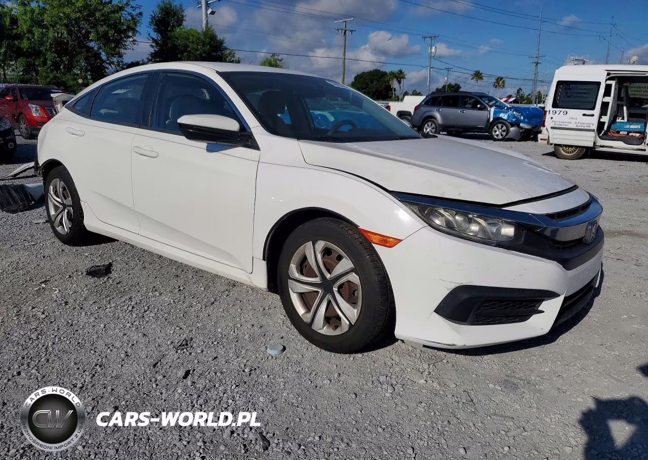 2017 Honda Civic Lx VIN:19XFC2F54HE005558 - 4
