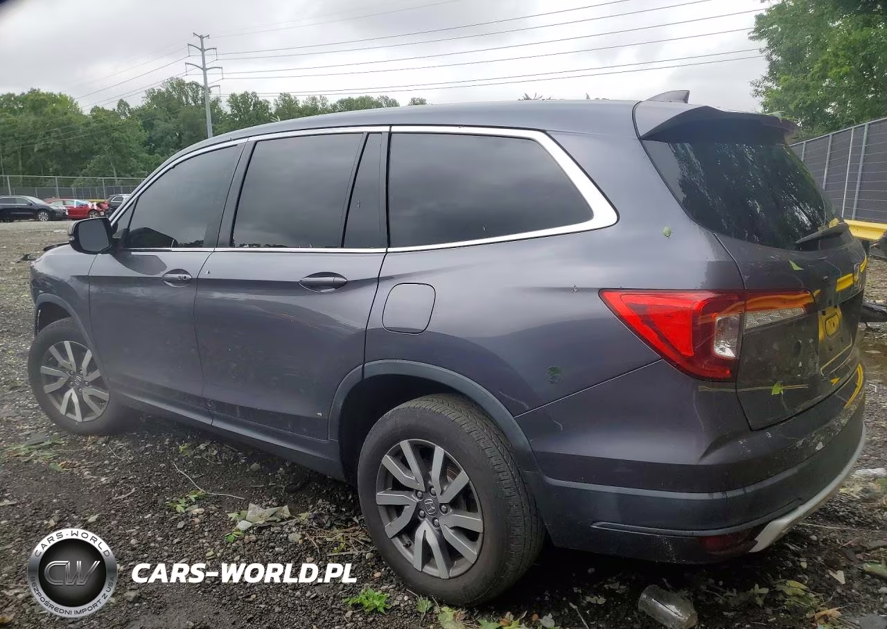 2021 Honda Pilot Exl VIN:5FNYF6H56MB072221 - 2
