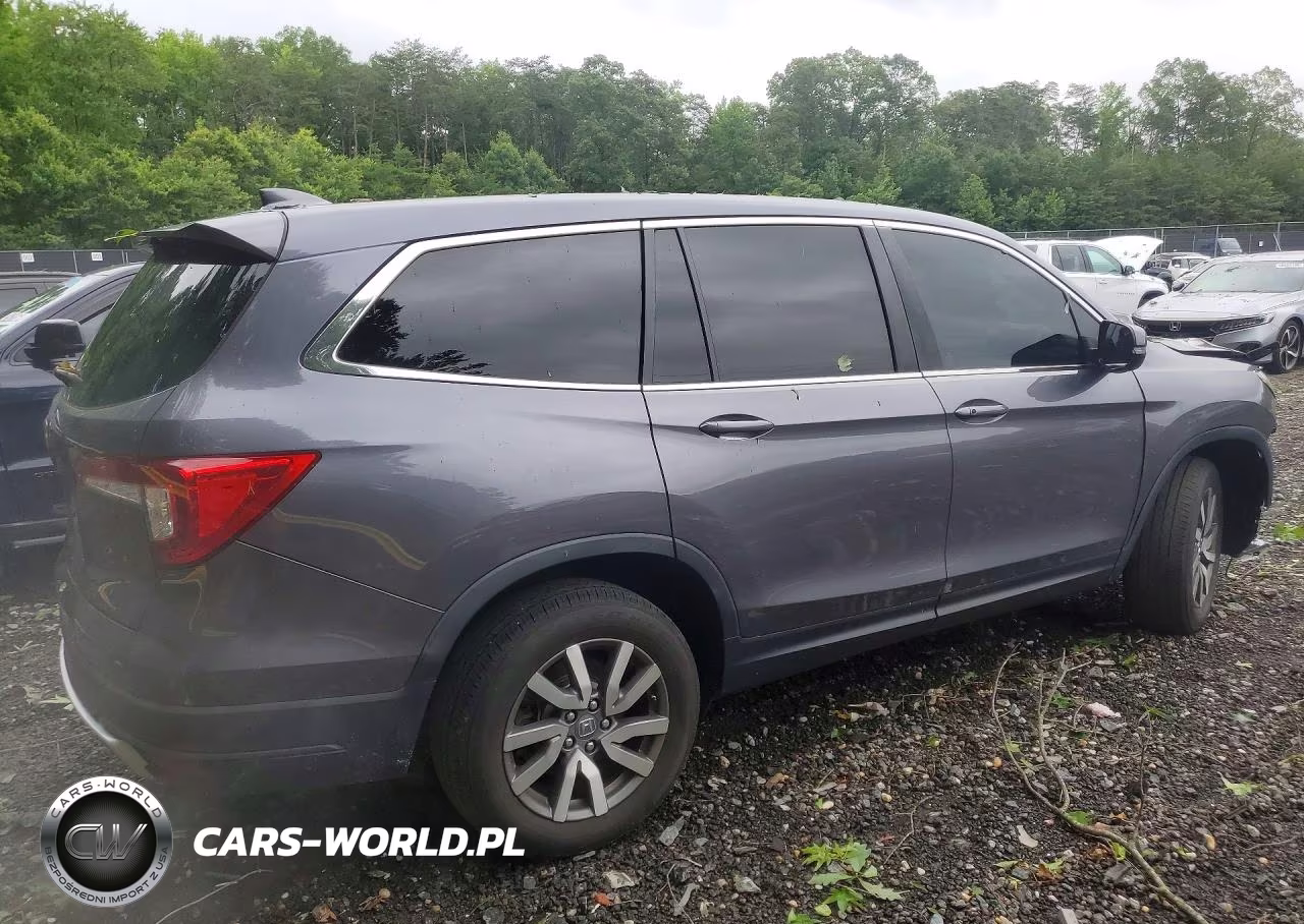 2021 Honda Pilot Exl VIN:5FNYF6H56MB072221 - 3
