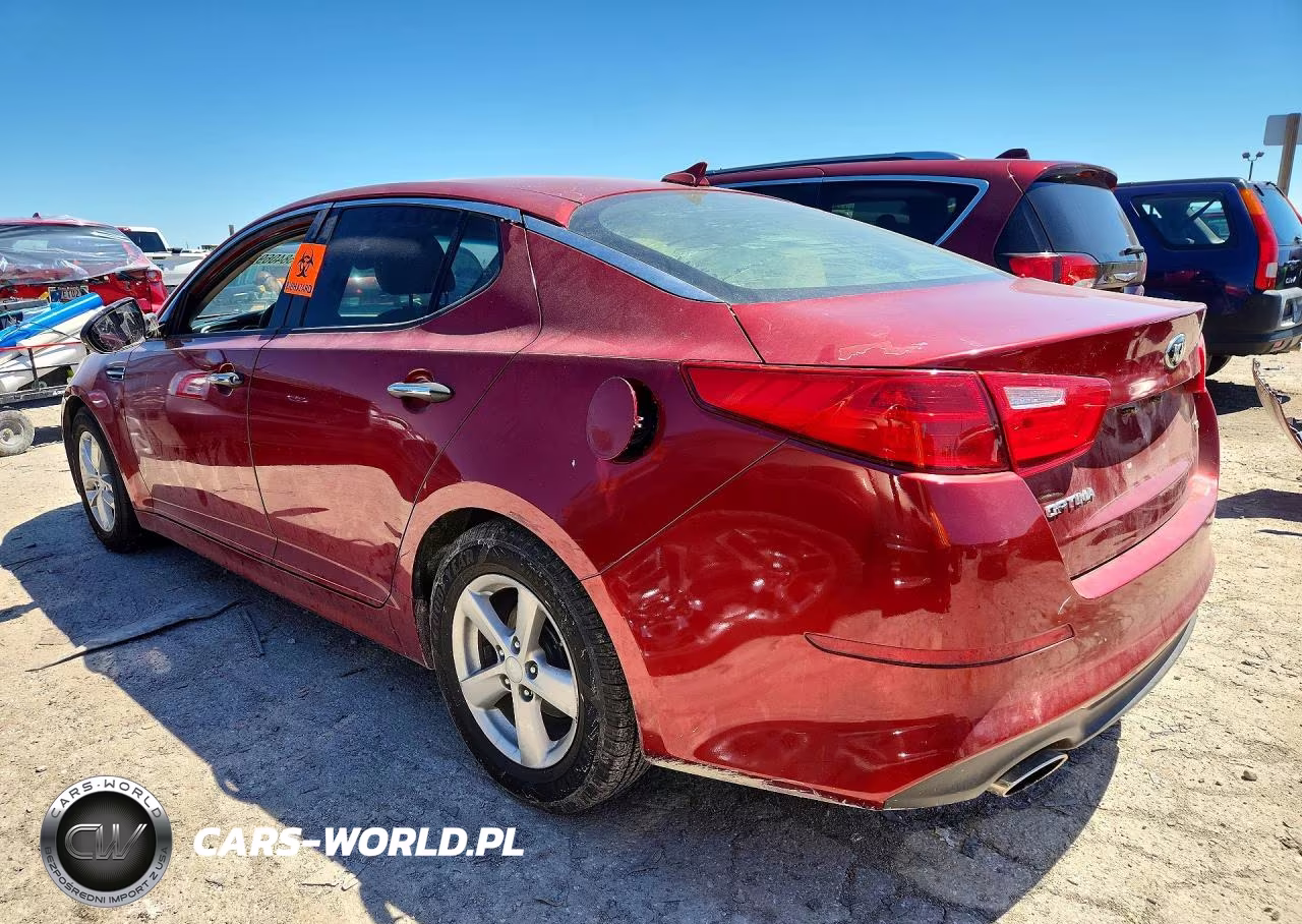 2014 Kia Optima Lx VIN:5XXGM4A71EG307950 - 2
