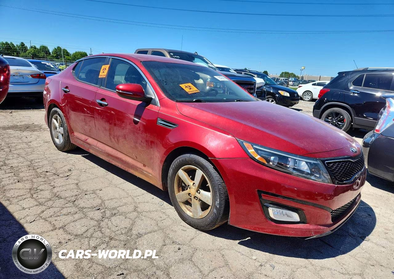 2014 Kia Optima Lx VIN:5XXGM4A71EG307950 - 4
