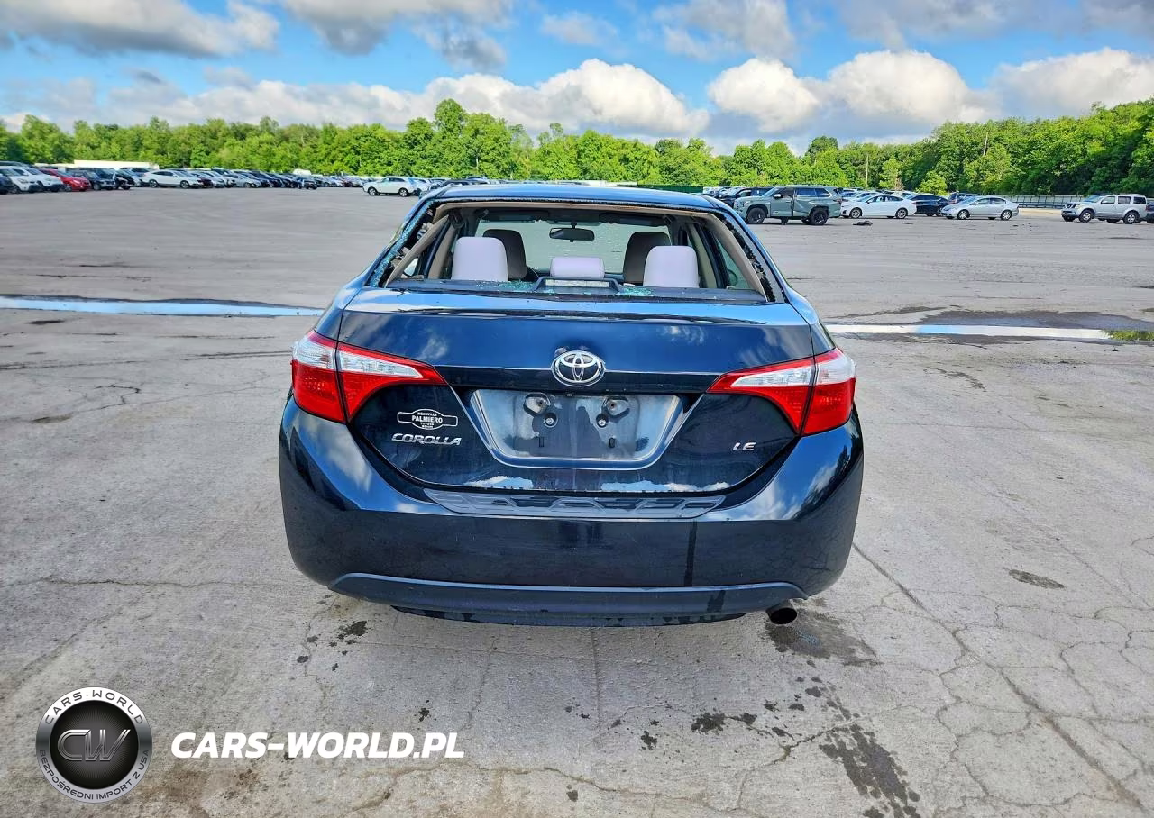 2015 Toyota Corolla Le VIN:2T1BURHE6FC313151 - 6