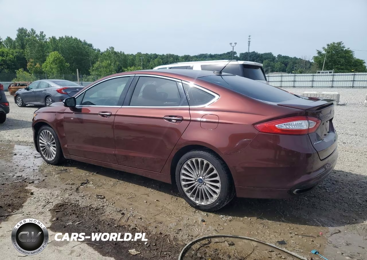 2016 Ford Fusion Titanium VIN:3FA6P0K96GR228442 - 2
